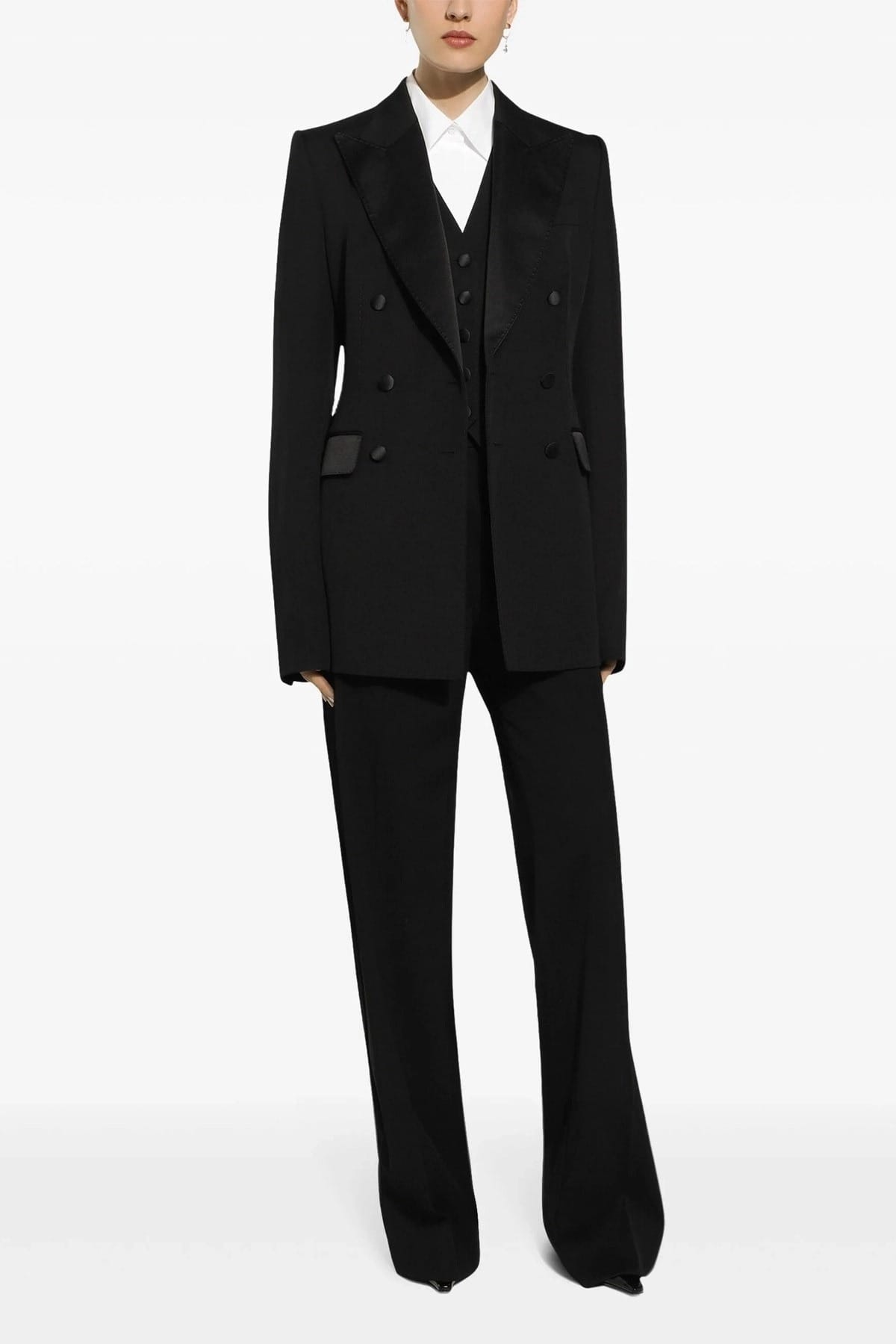 Dolce & Gabbana Turlington Wool Canvas Blazer - alternate view