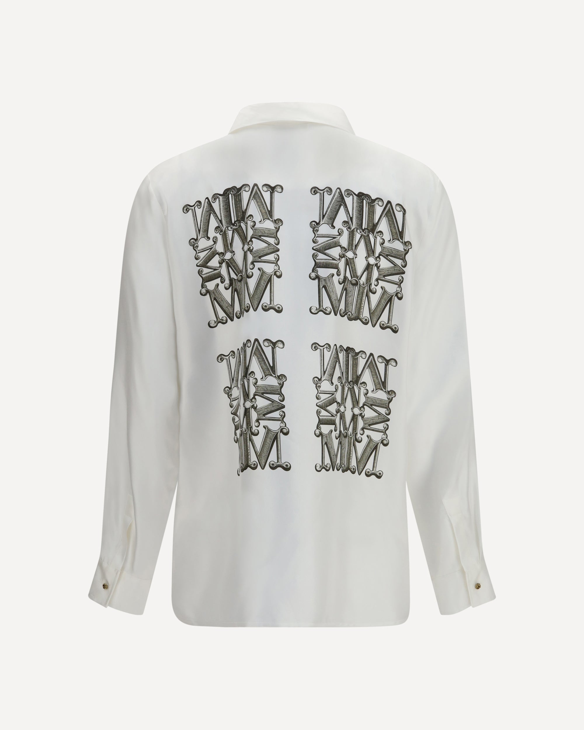 Max Mara Printed Silk Twill Shirt - alternate view