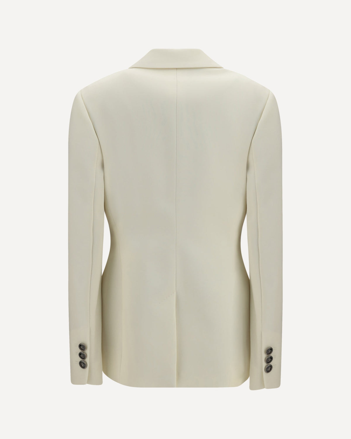 Versace Stretch Wool Blazer With Embroidered Lapels - alternate view