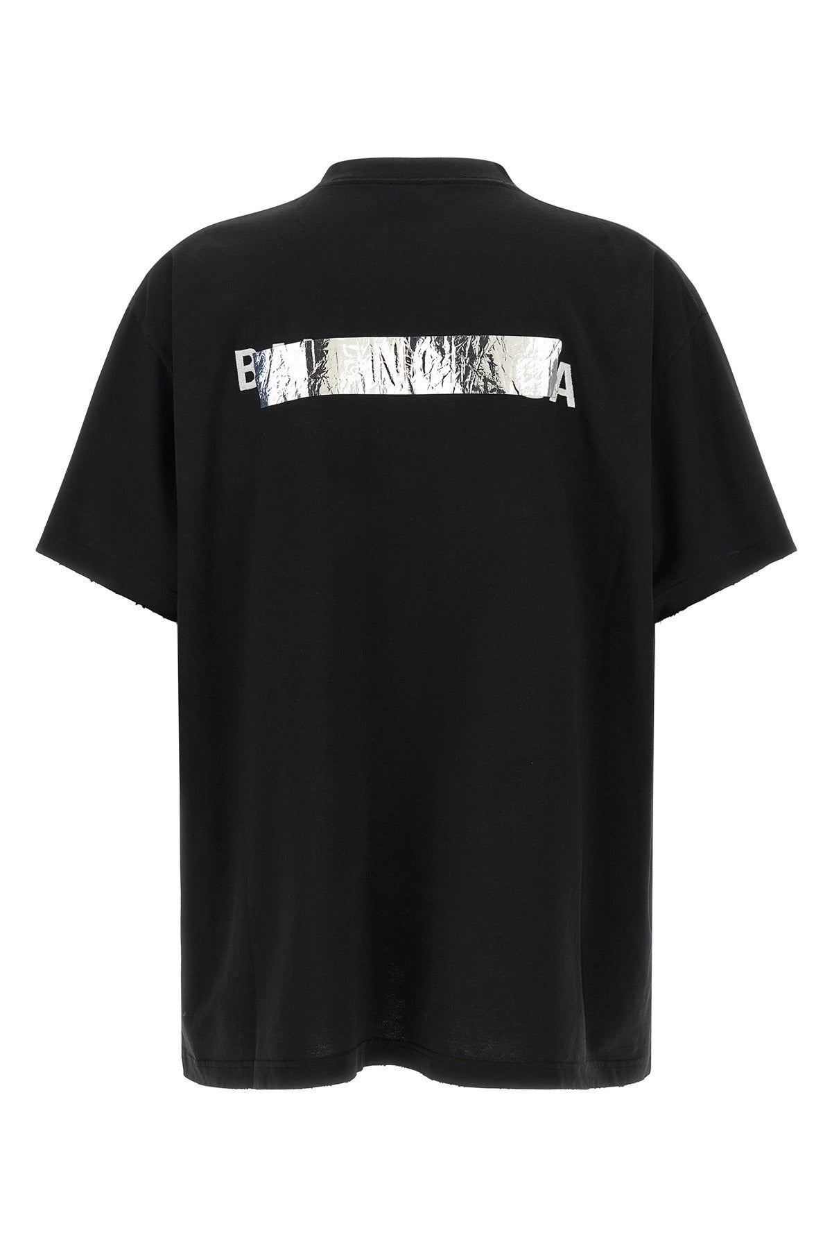 Balenciaga Silver Tape T-Shirt - alternate view