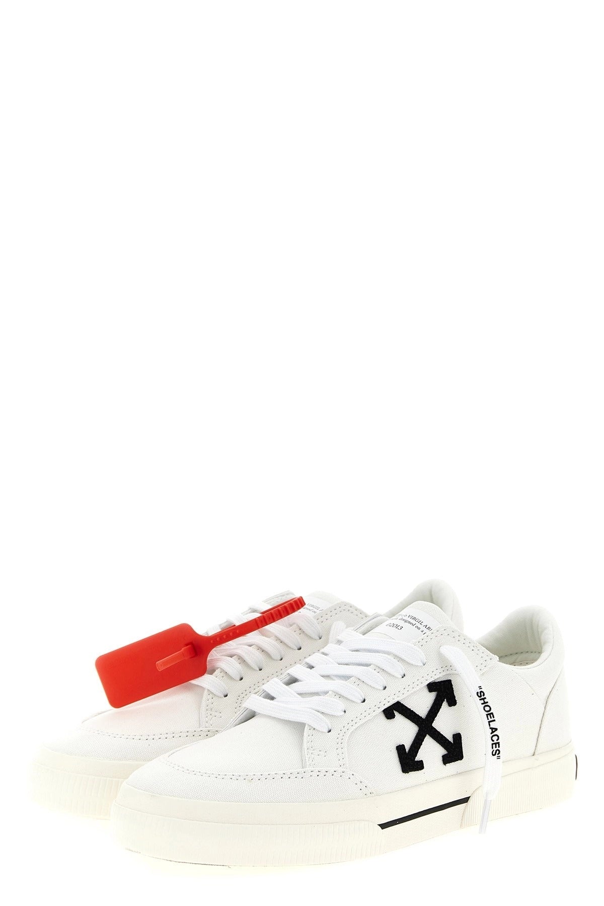Off-White Vulcanized Canvas Sneakers
