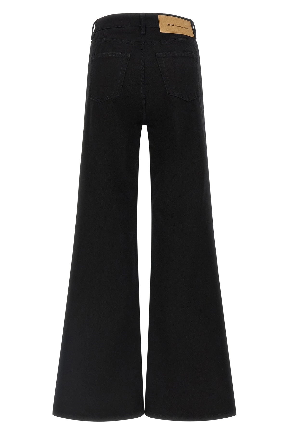 Ami Paris High-Waisted Flared Leg Jeans - alternate view