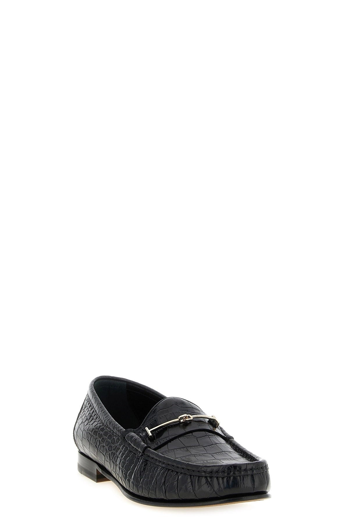 Tom Ford Ripley Alligator Print Loafers - alternate view
