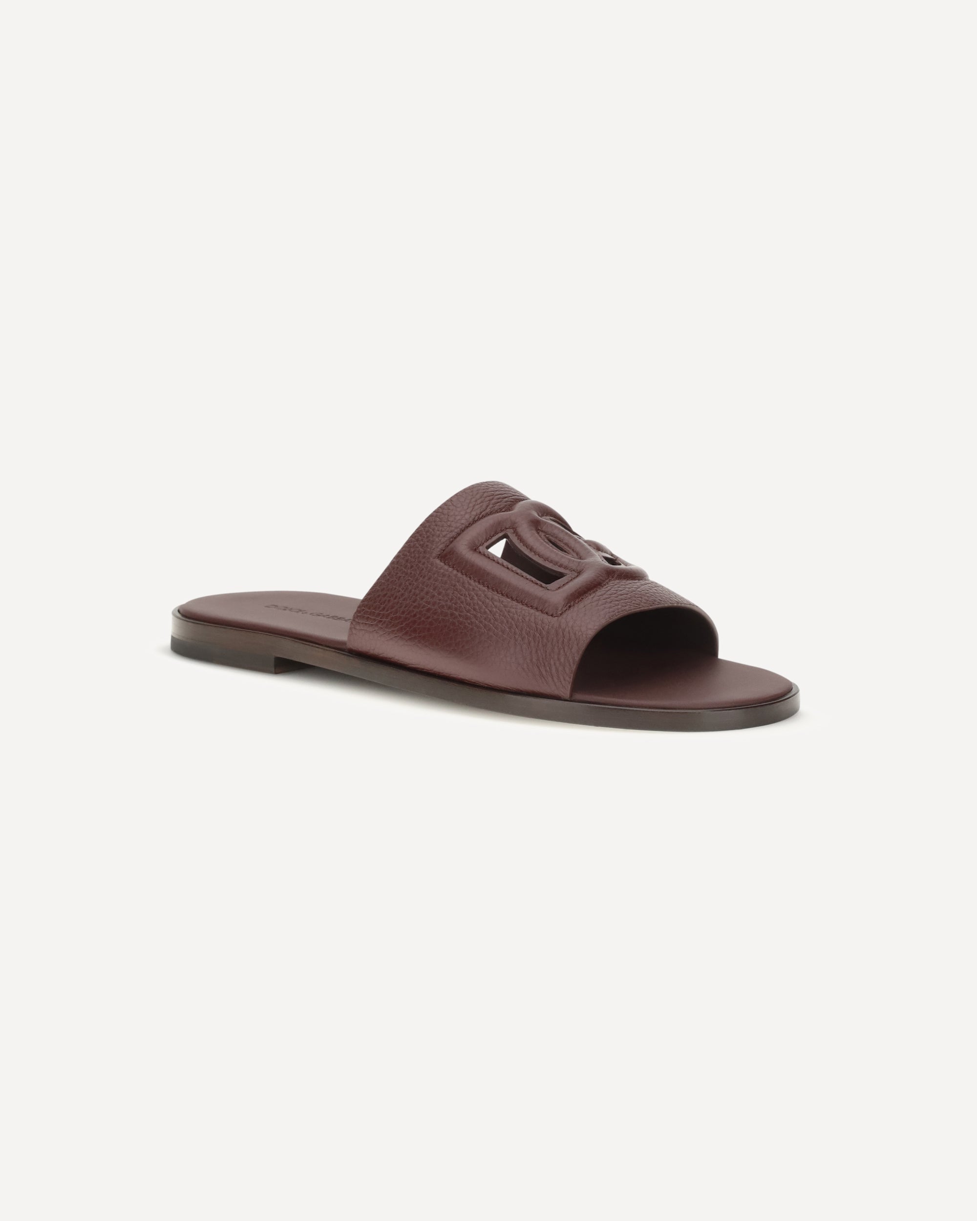 Dolce & Gabbana Sandalen aus genarbtem Leder - alternate view