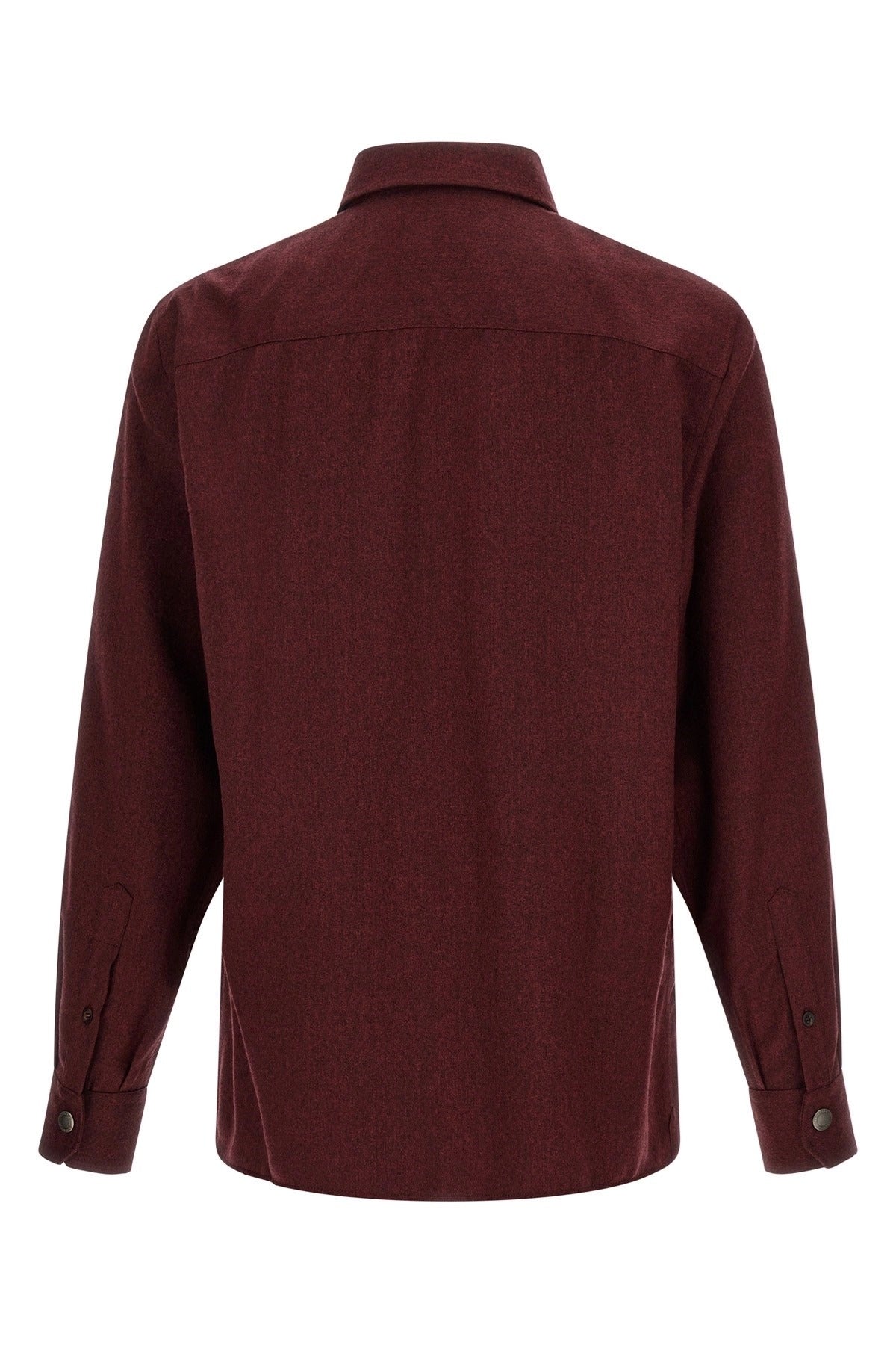 Brunello Cucinelli Virgin Wool Flannel Overshirt - alternate view
