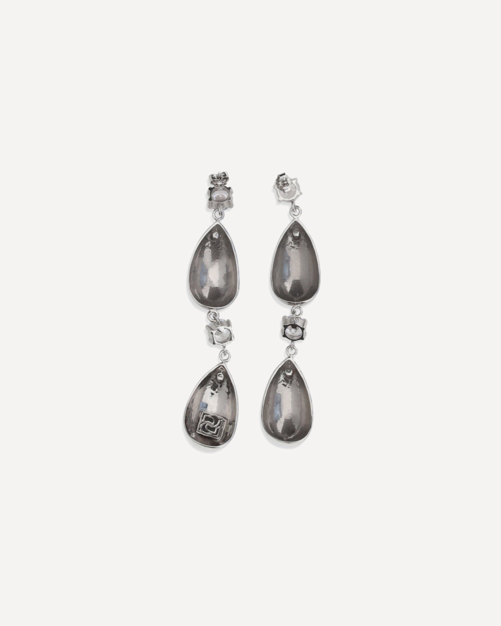 Magda Butrym Re 26 Crystal Drop Earrings - alternate view