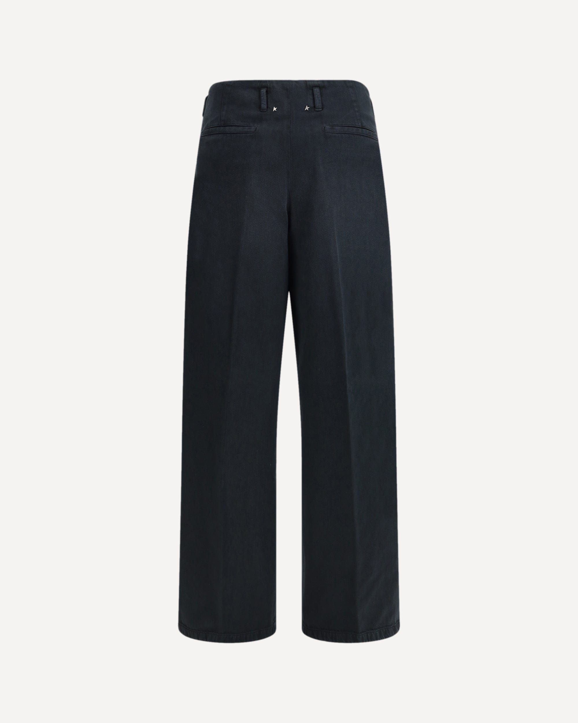 Golden Goose Cotton Denim Trousers - alternate view