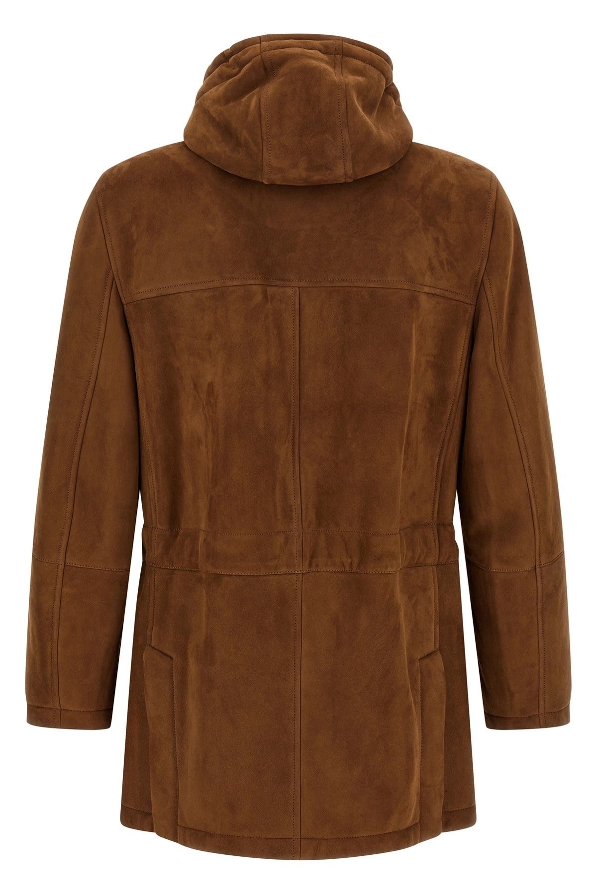 Brunello Cucinelli Suede Shearling Parka - alternate view