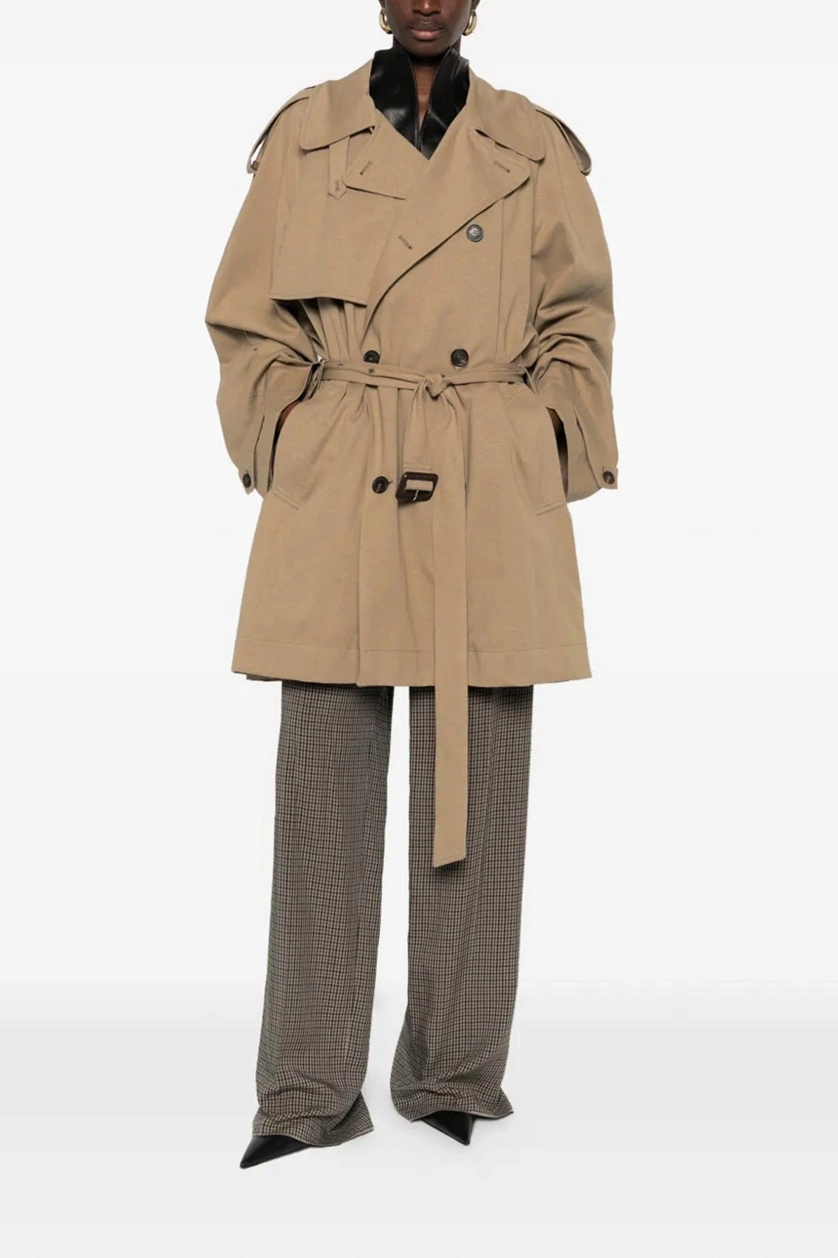 Balenciaga Cotton Trench Coat - alternate view