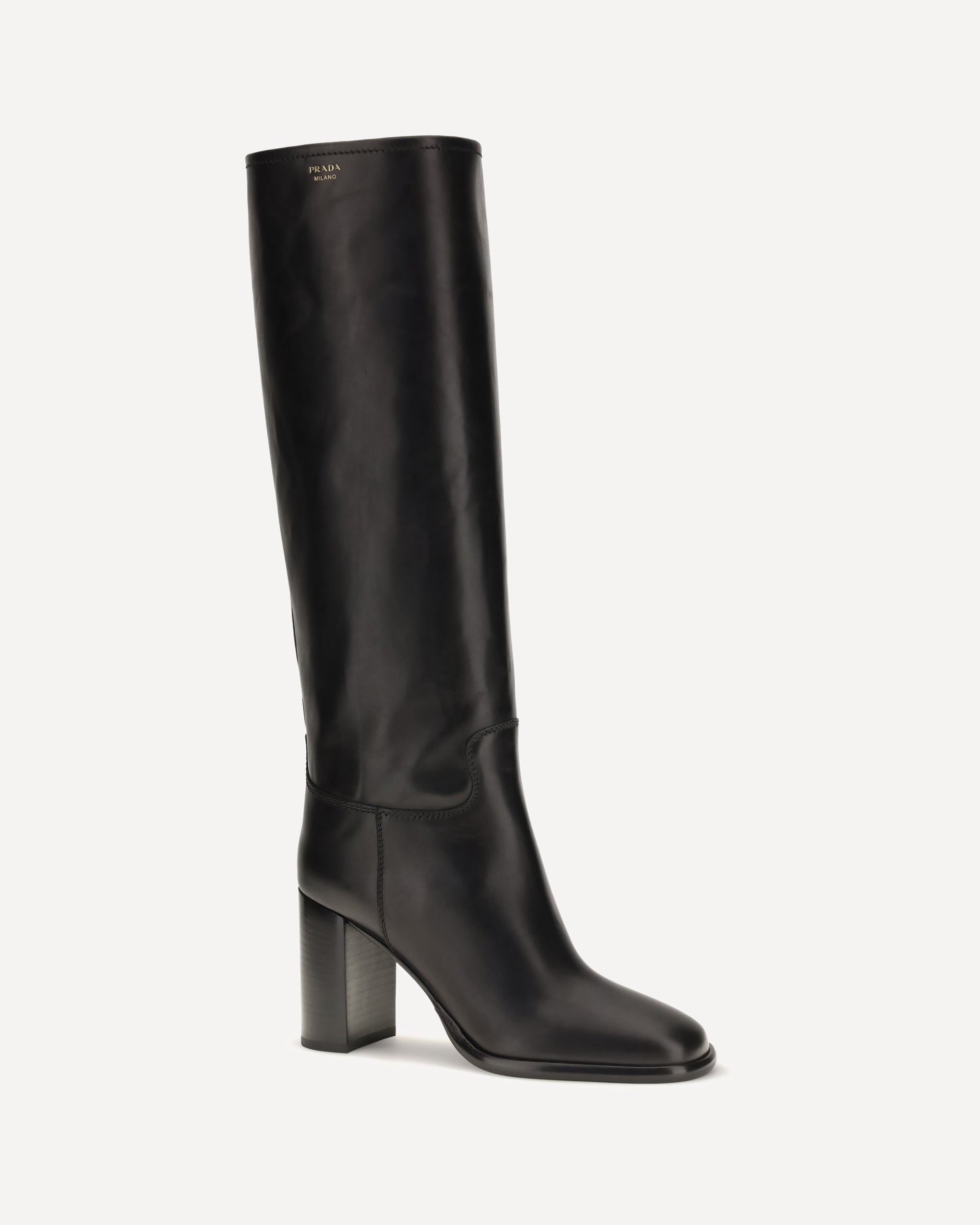 Prada High Leather Boots - alternate view
