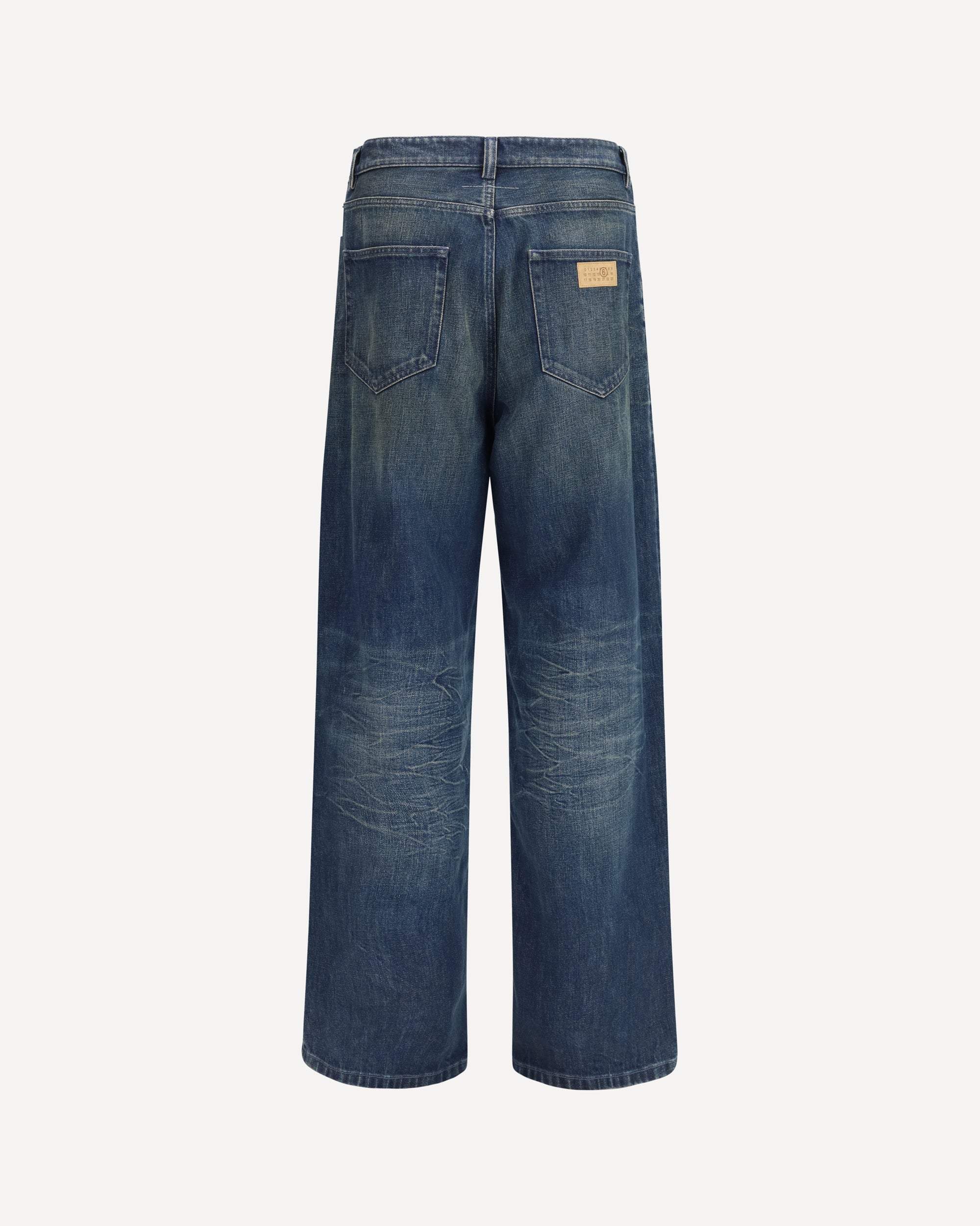 Five-Pocket Pants With Panel Design - alternate view