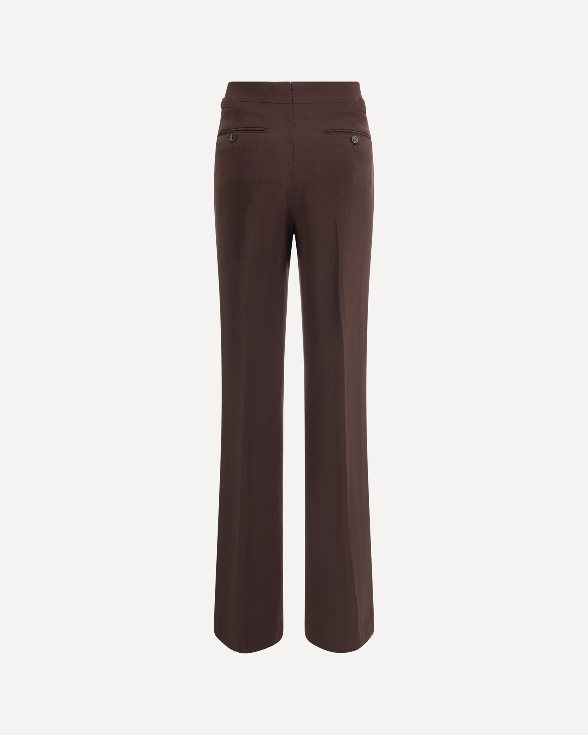 Wide Leg Pants With Buckles - alternate view