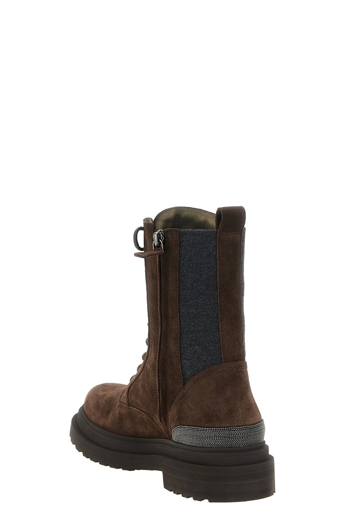 Brunello Cucinelli Precious Detail Ankle Boots
