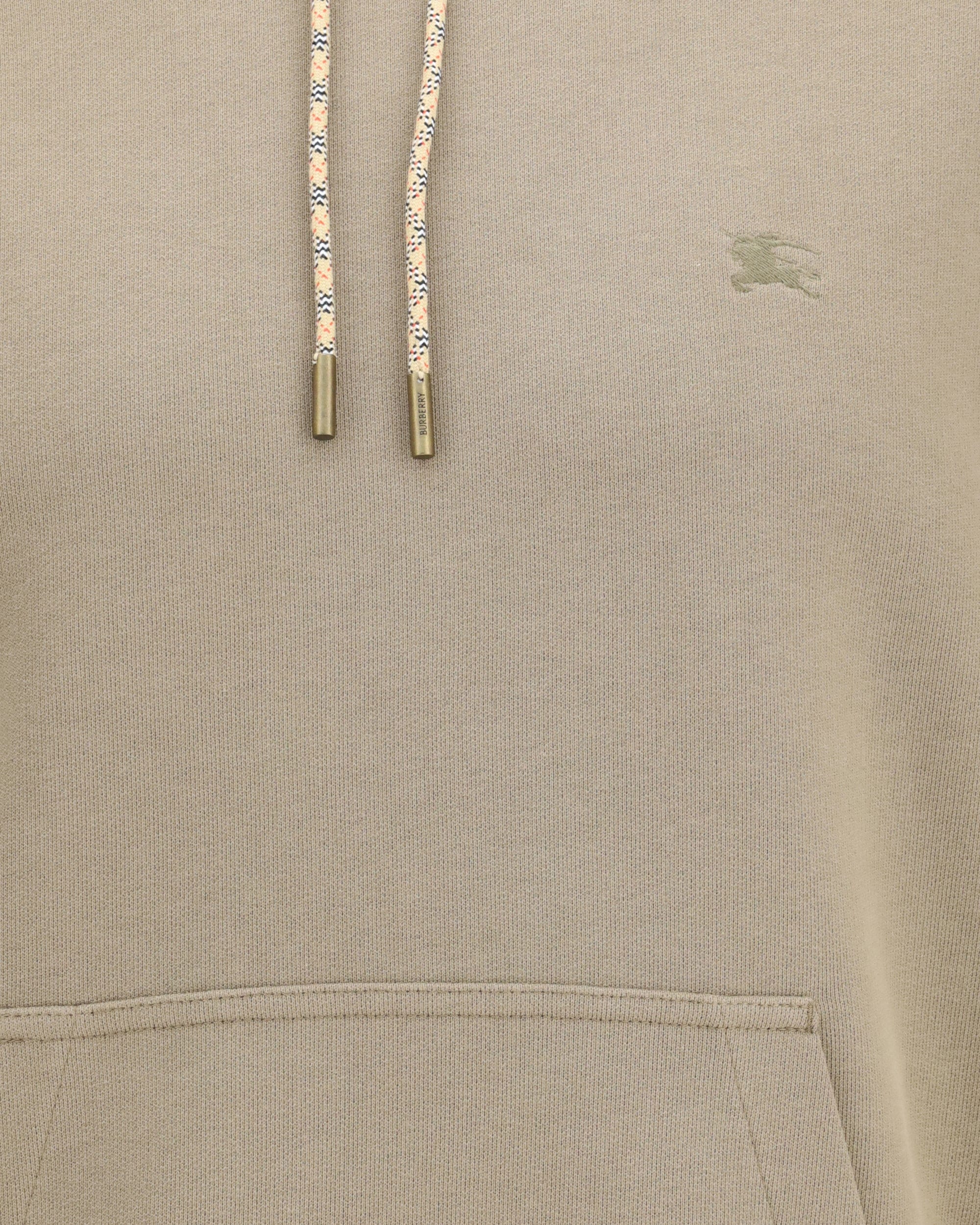 Burberry худи в клетку со шнурками
