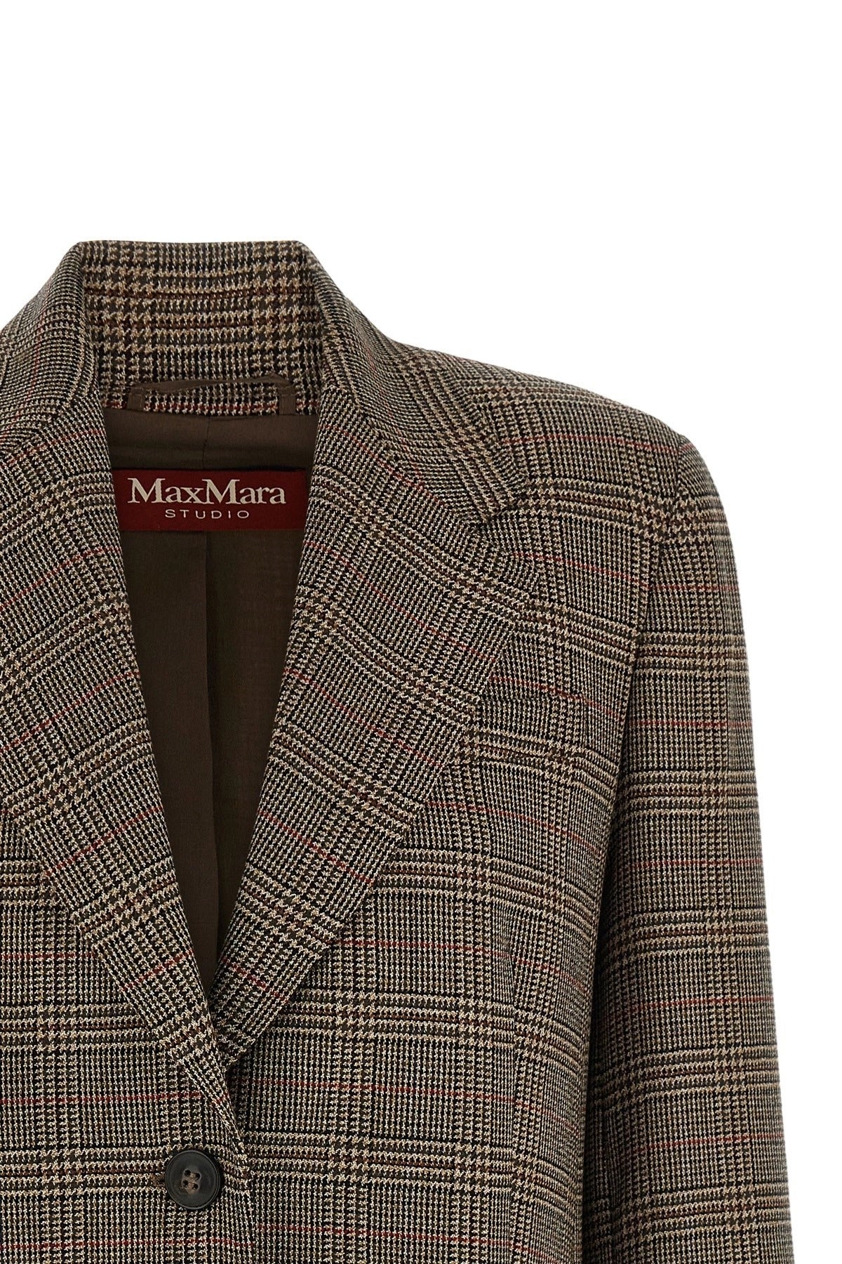 Max Mara Mstalca Check Blazer