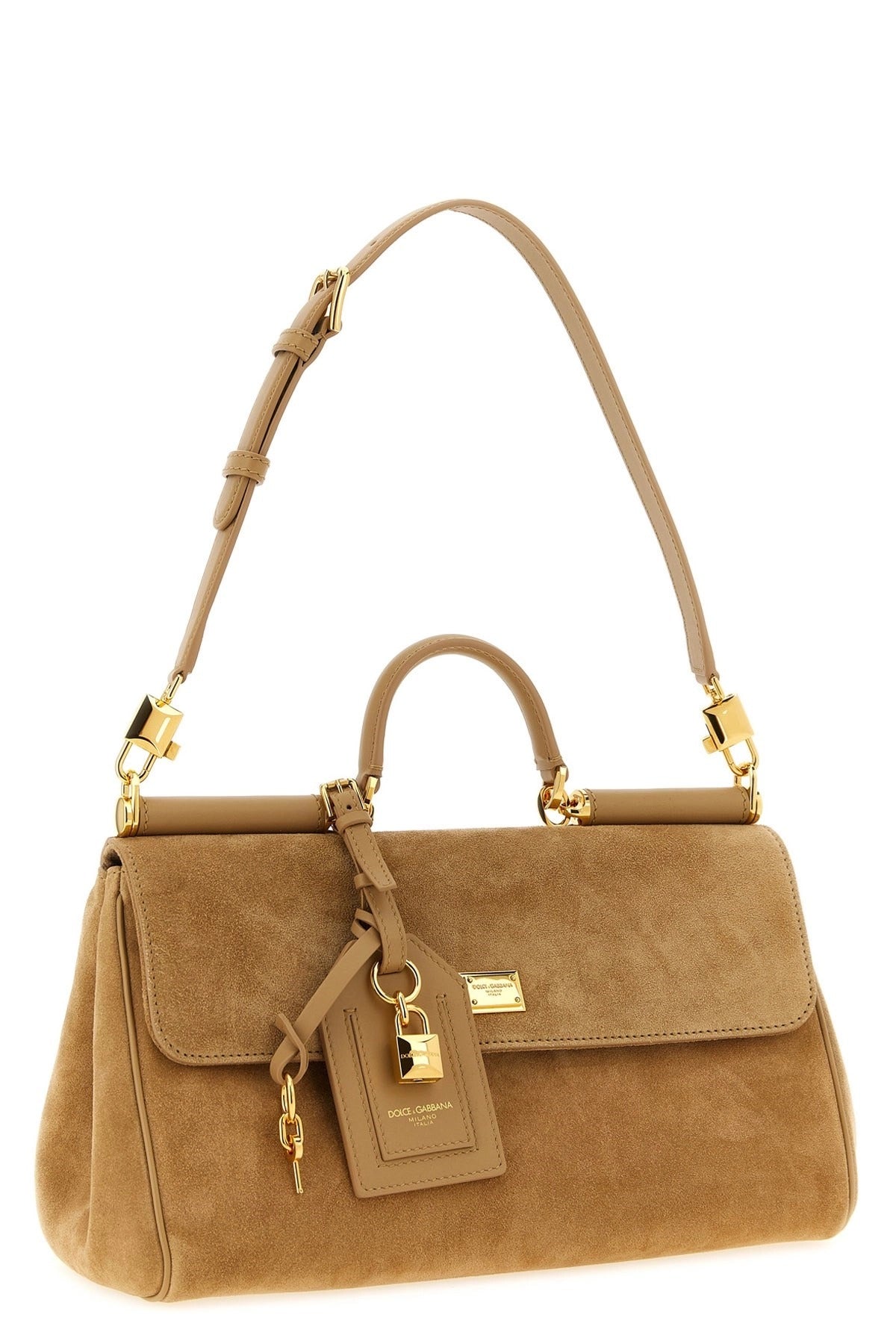 Dolce & Gabbana My Sicily Suede Handbag