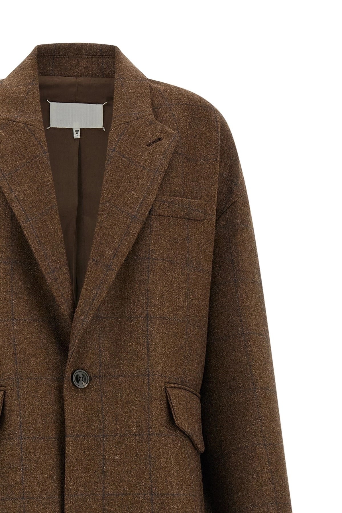 Maison Margiela Cocooning Check Coat