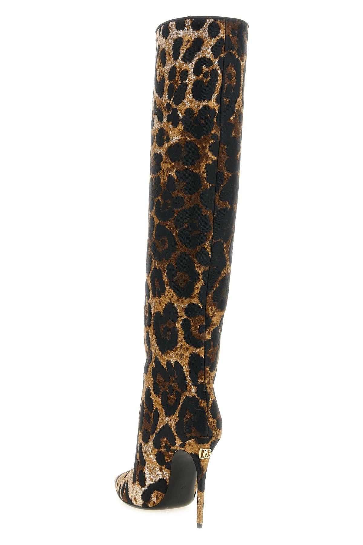 Dolce & Gabbana Leo Jacquard Boots