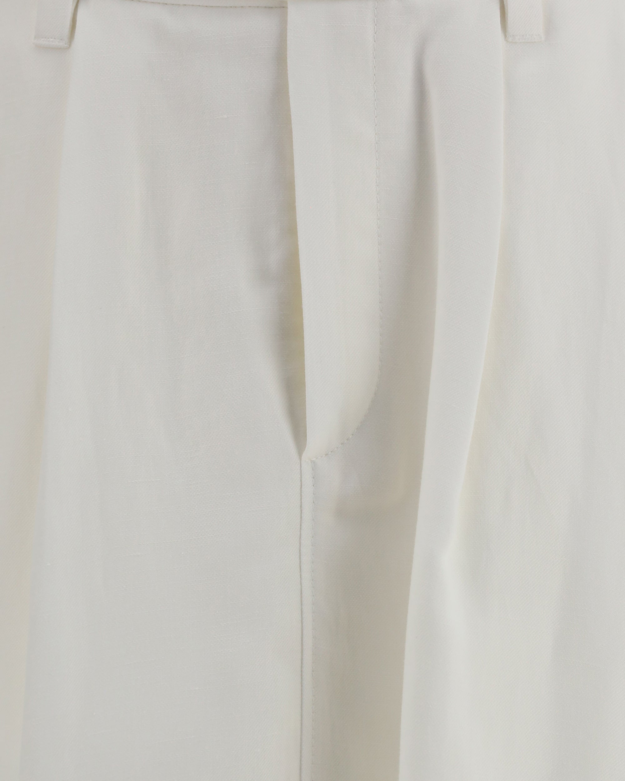 Brunello Cucinelli Fluid Twill Skirt With Monili