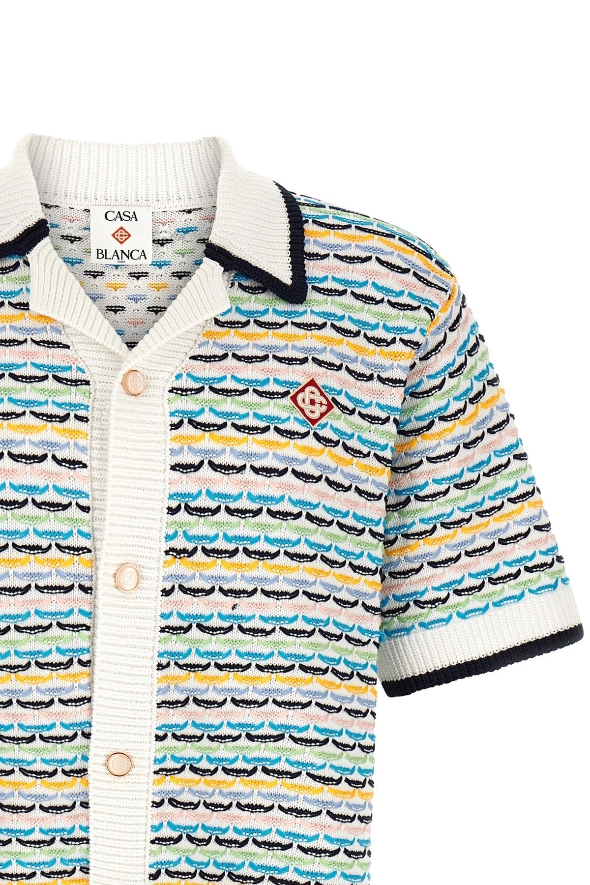 Casablanca Tuck Stitch Shirt