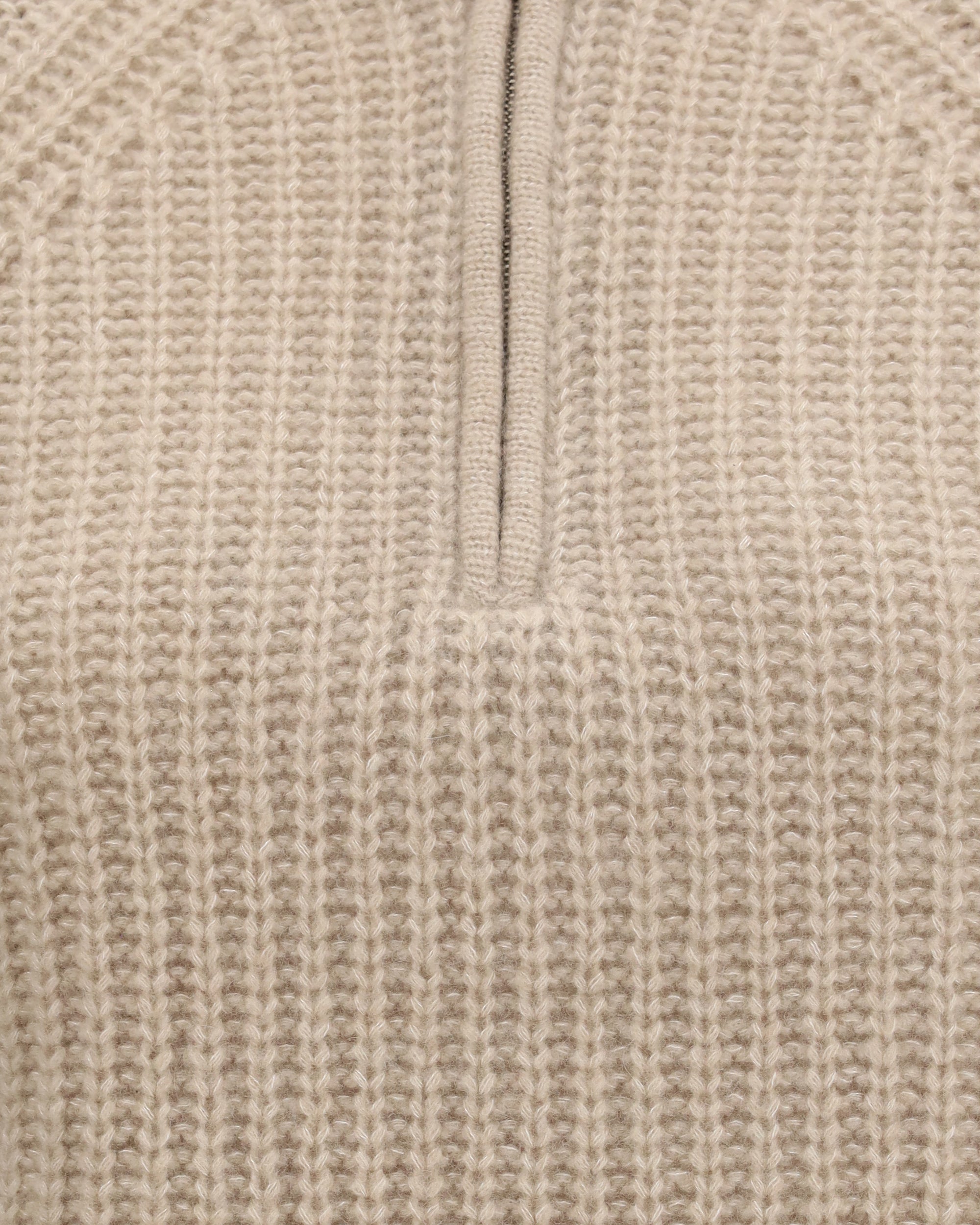 Allude Ribbed Troyer Sweater