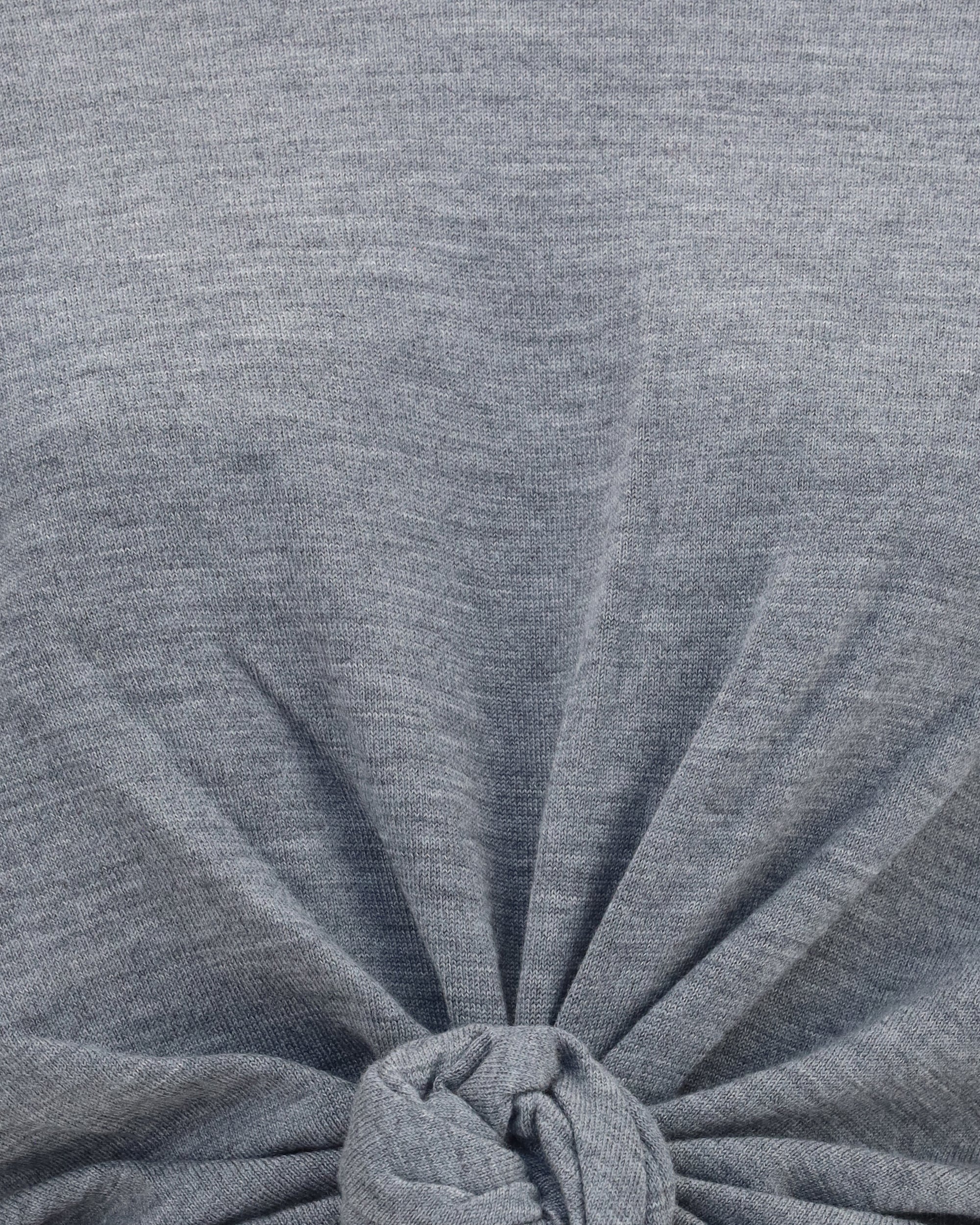 Magda Butrym Long-Sleeve Knot T-Shirt