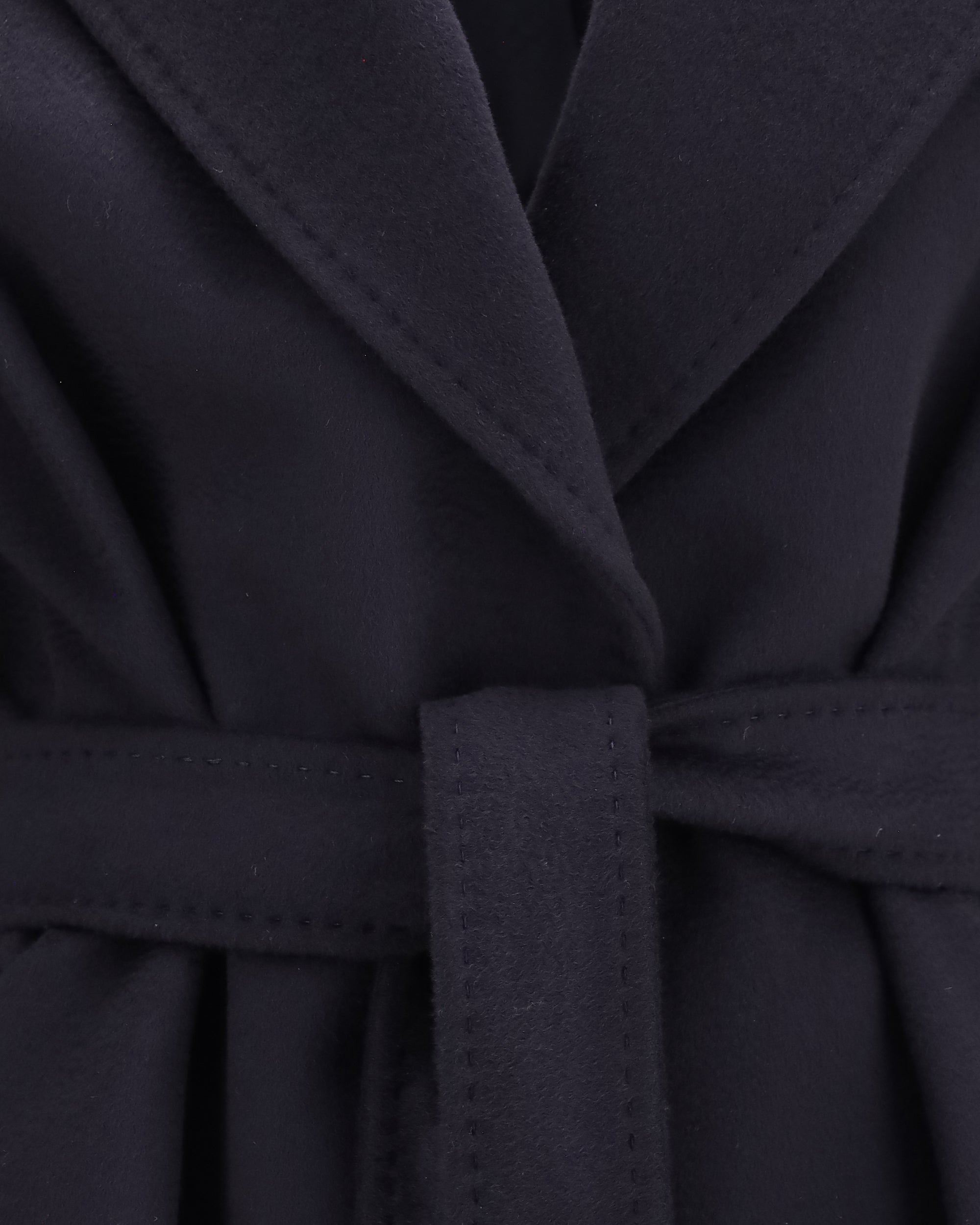 Max Mara Wool Coat With Peak Lapels