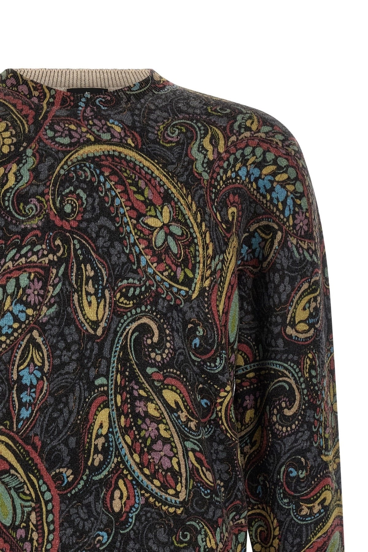 Etro Paisley Crewneck Sweater