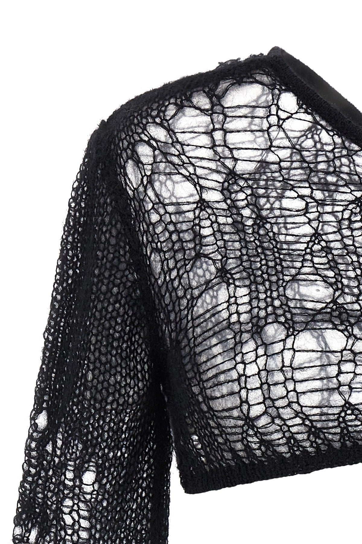 Rick Owens Spider Ziggy One-Shoulder Top
