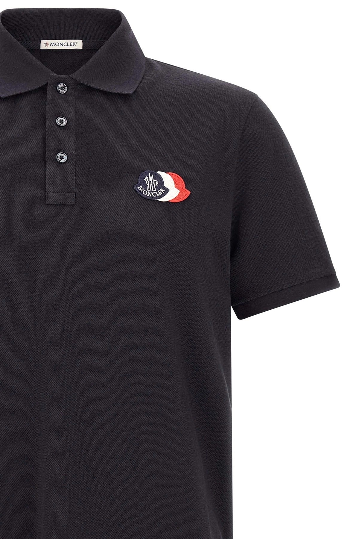 Moncler Triple Logo Polo Shirt