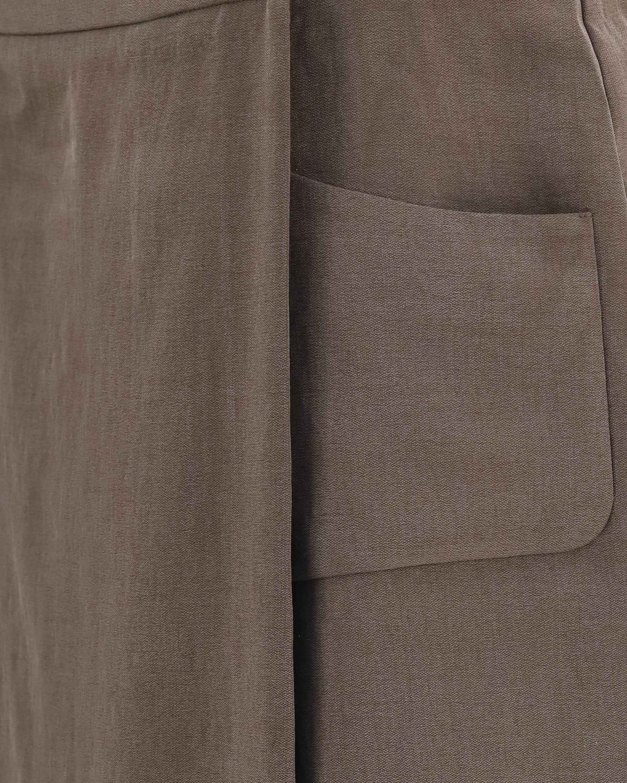 Giorgio Armani Silk Wool Wrap Long Skirt