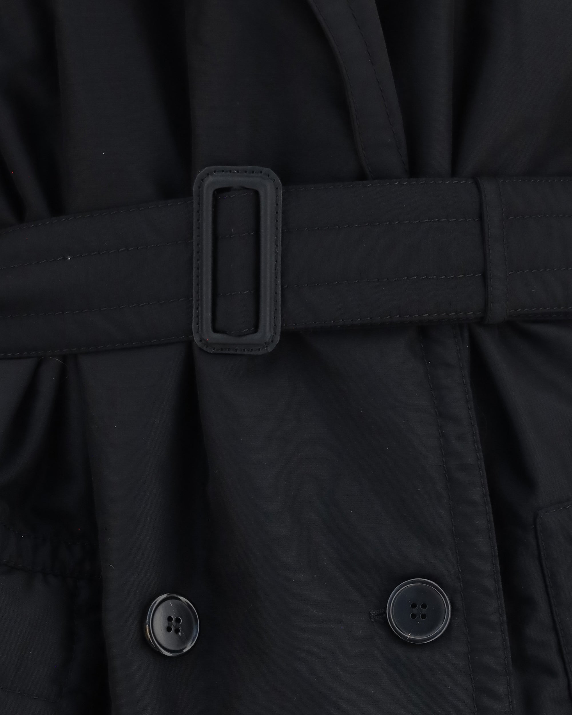 Maison Margiela Double-Breasted Belted Coat
