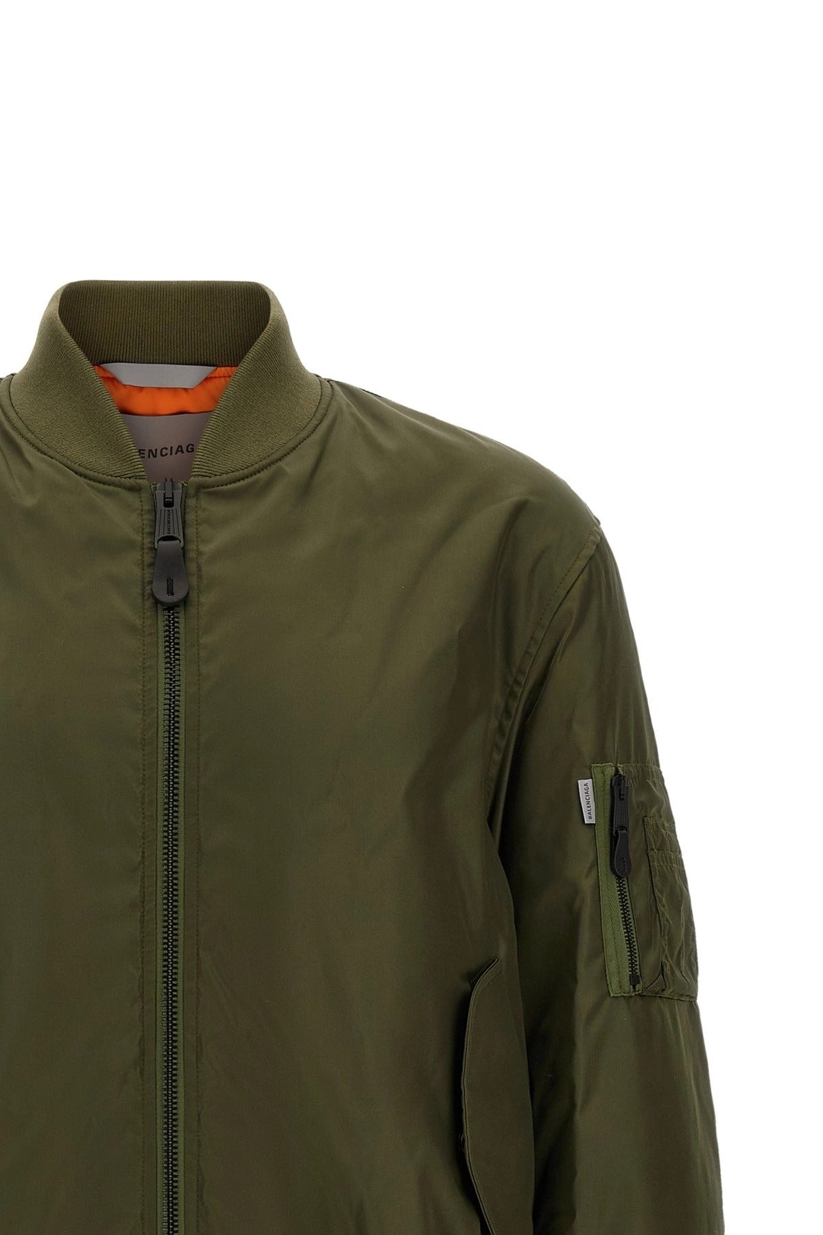 Balenciaga Olive Green Bomber Jacket
