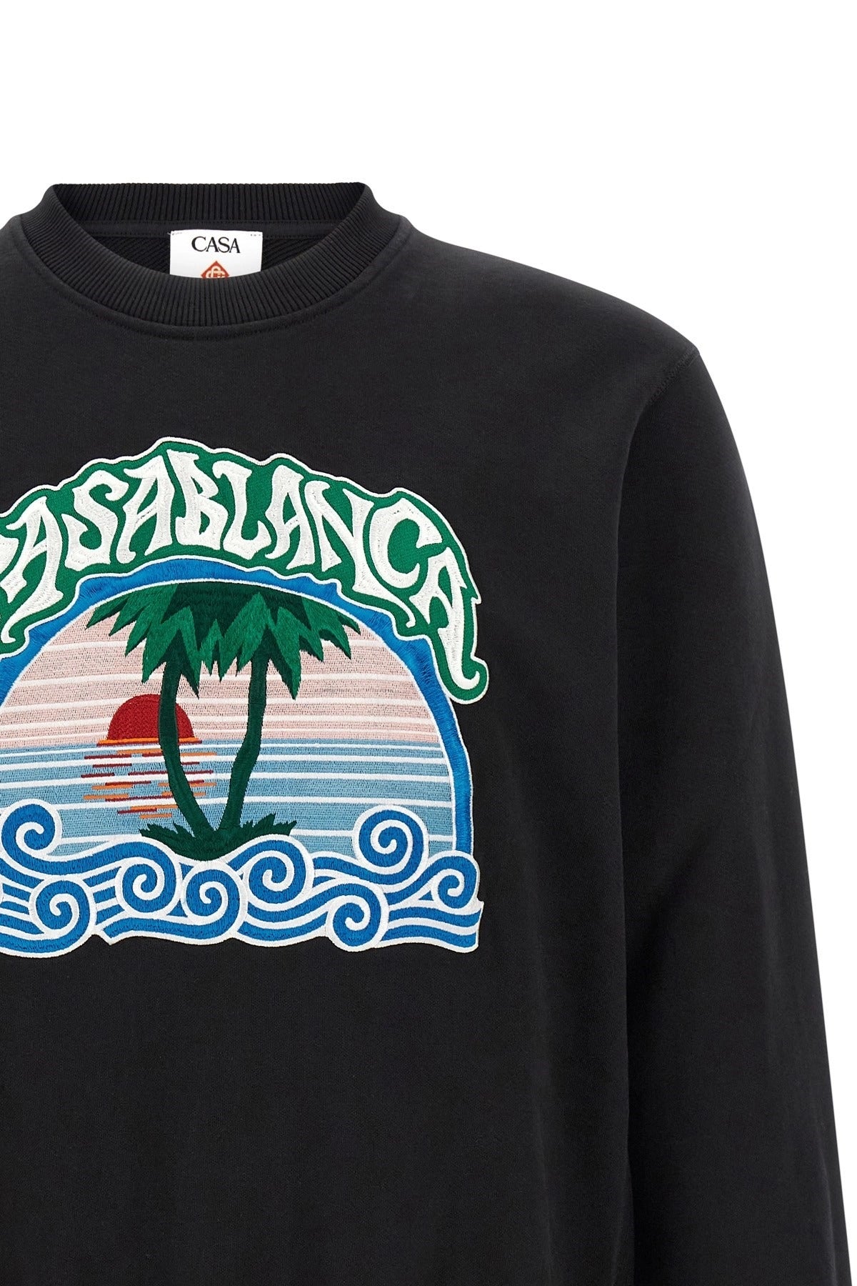 Casablanca Palm Tree Emblem Sweatshirt