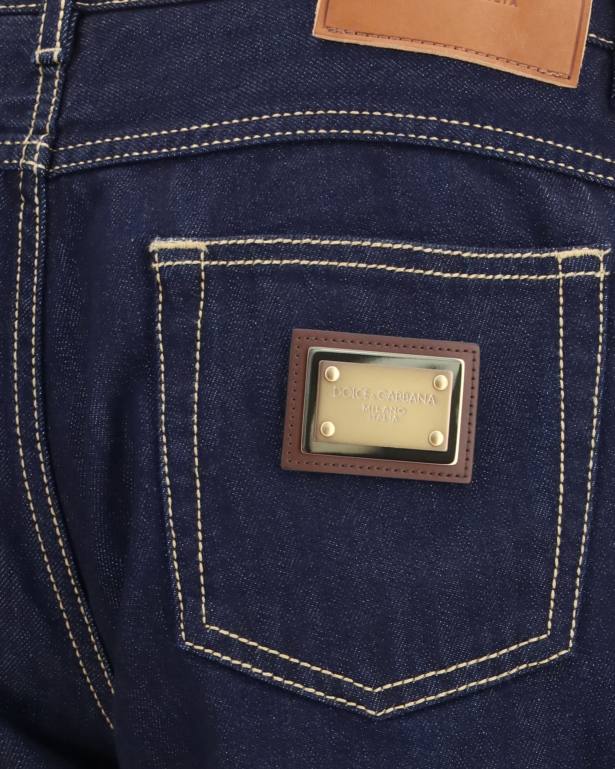 パンツ (DOLCE&GABBANA) linen denim pants Dolce & Gabbana Denim Pants | Sendegaro