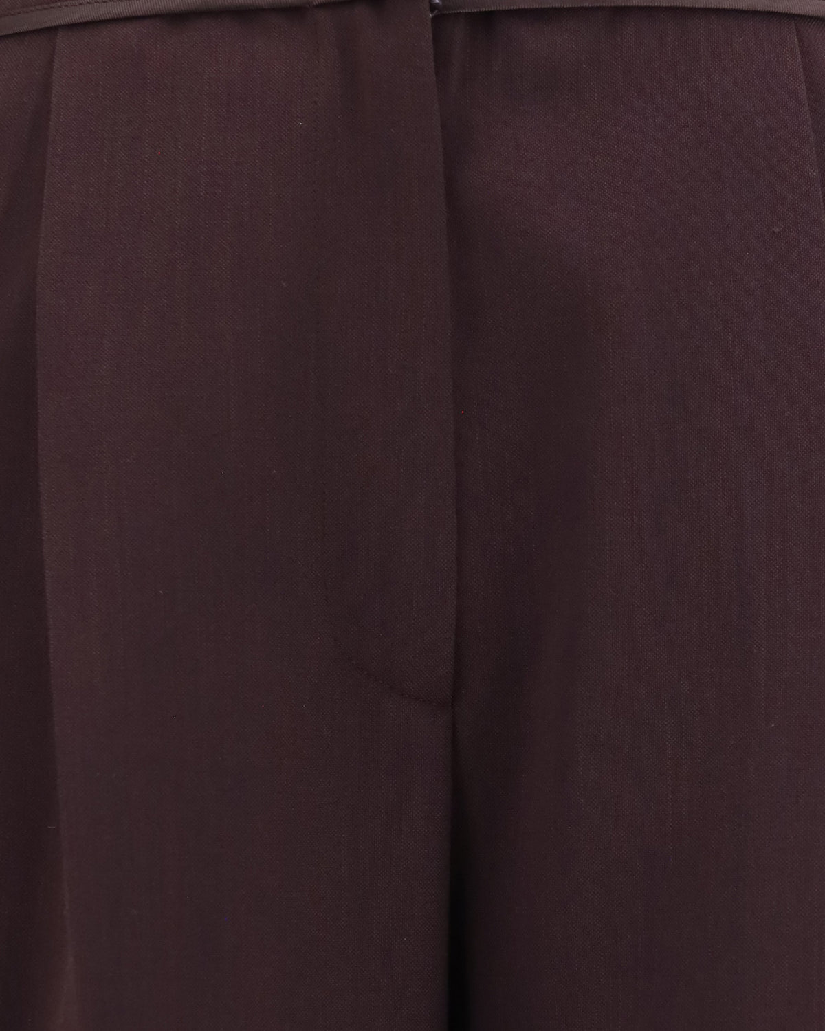 Forte_Forte High Waisted Grain De Poudre Pants
