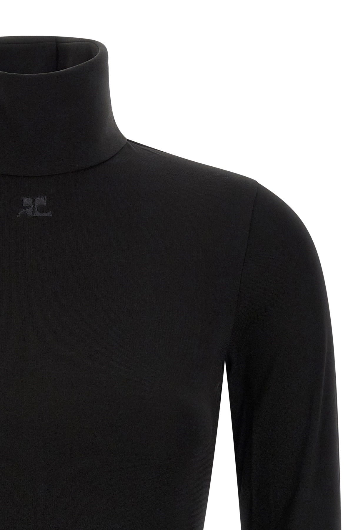 Courrèges Jersey Mockneck Bodysuit