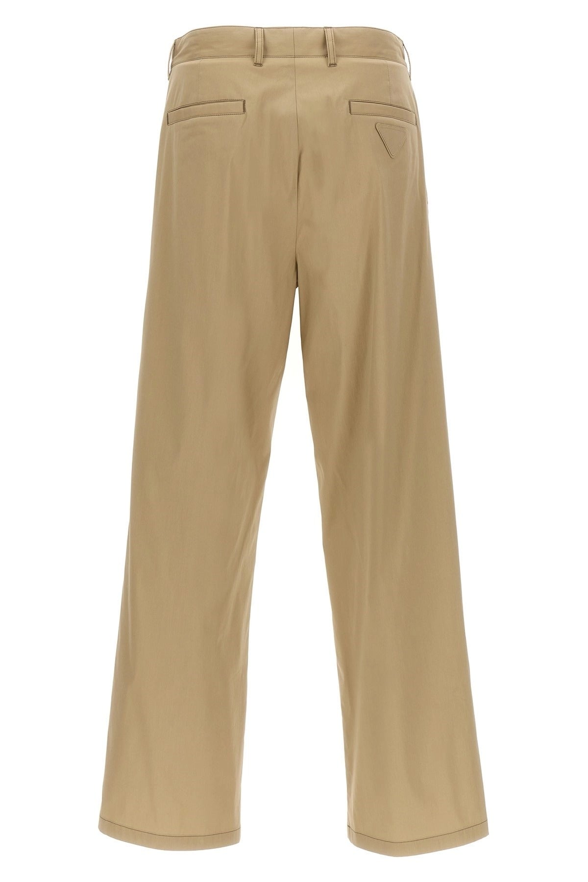 Prada Beige Poplin Pants