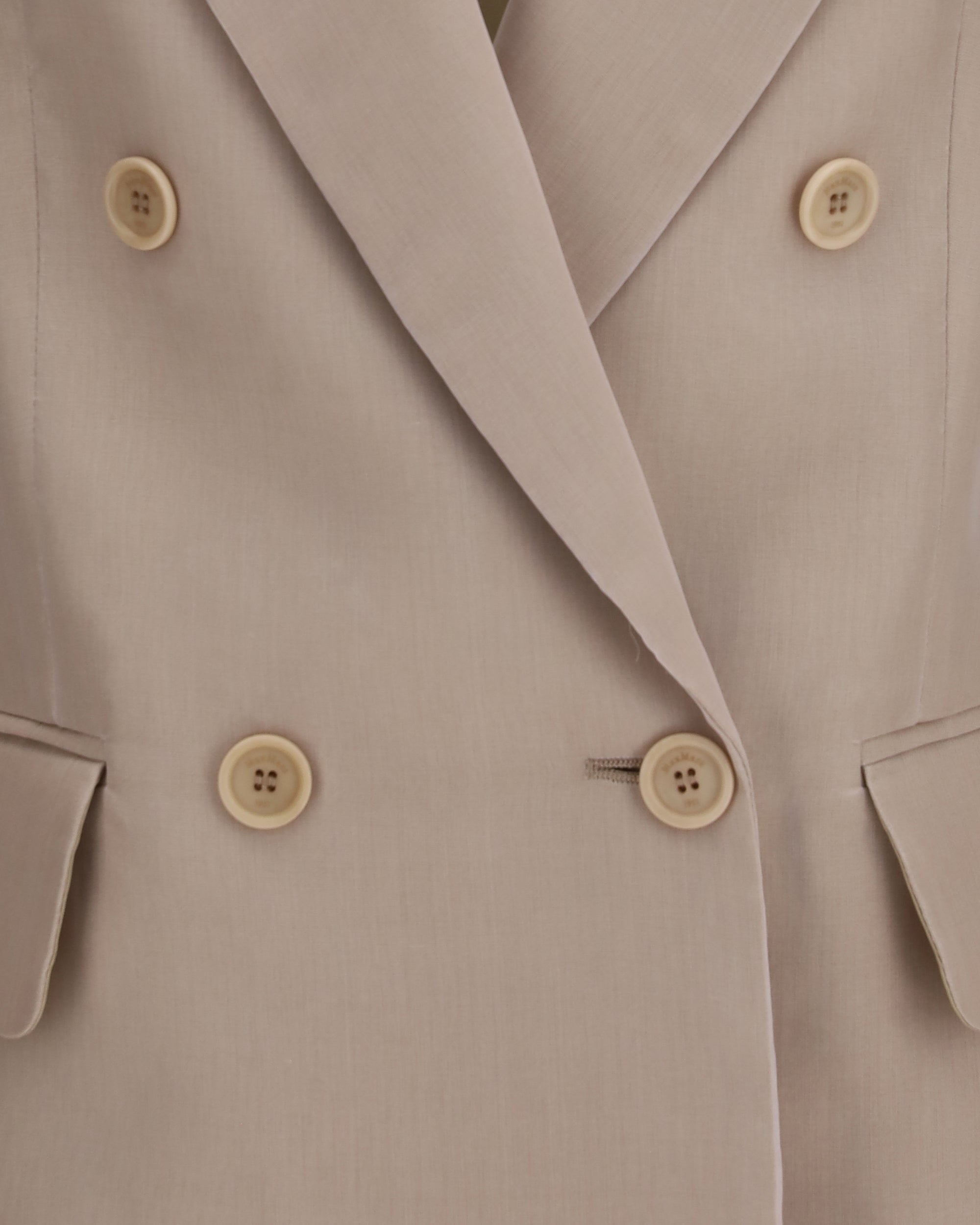 Max Mara Feltro Silk Blazer