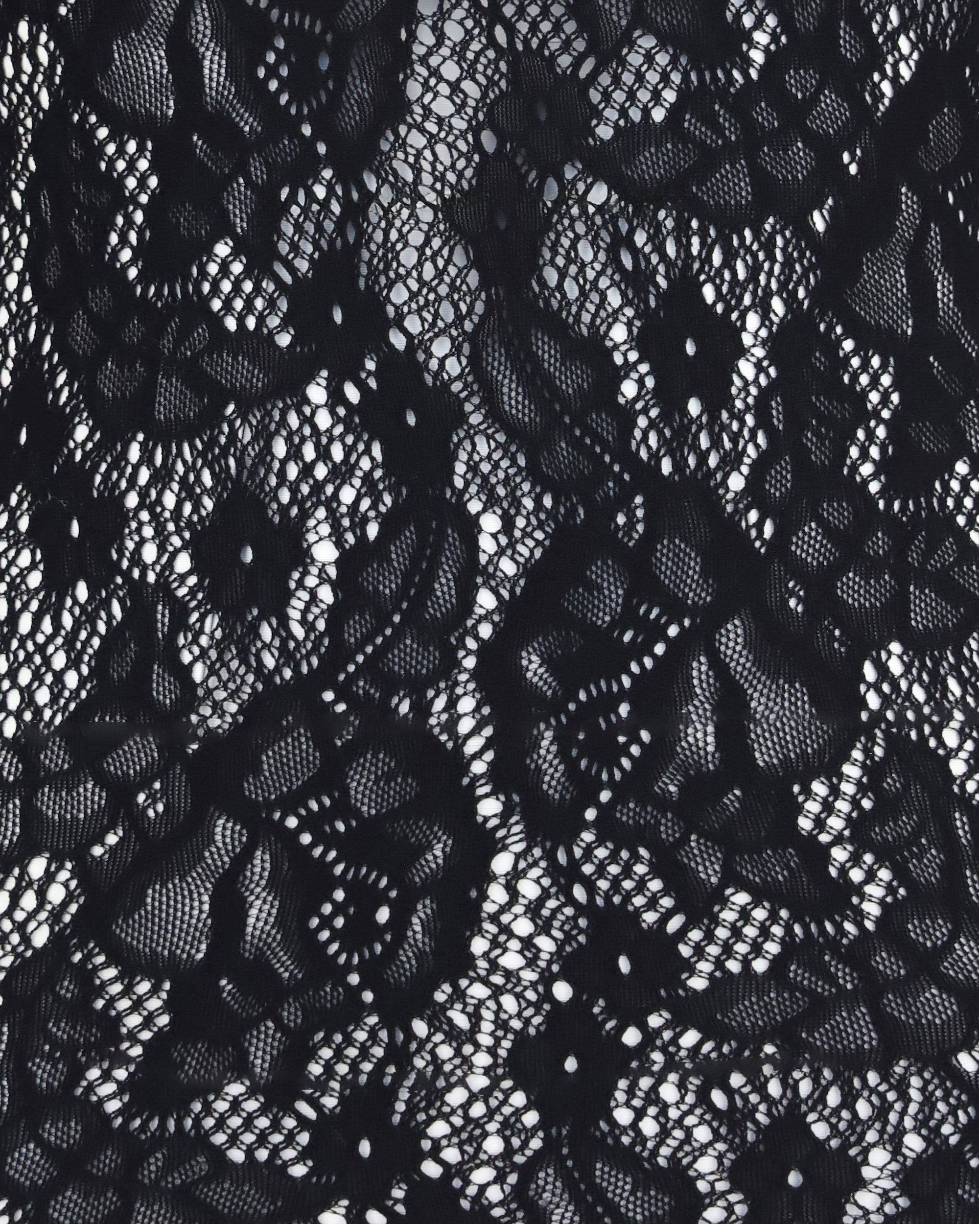 Wolford Infinite Rose Net Long-Sleeve Top