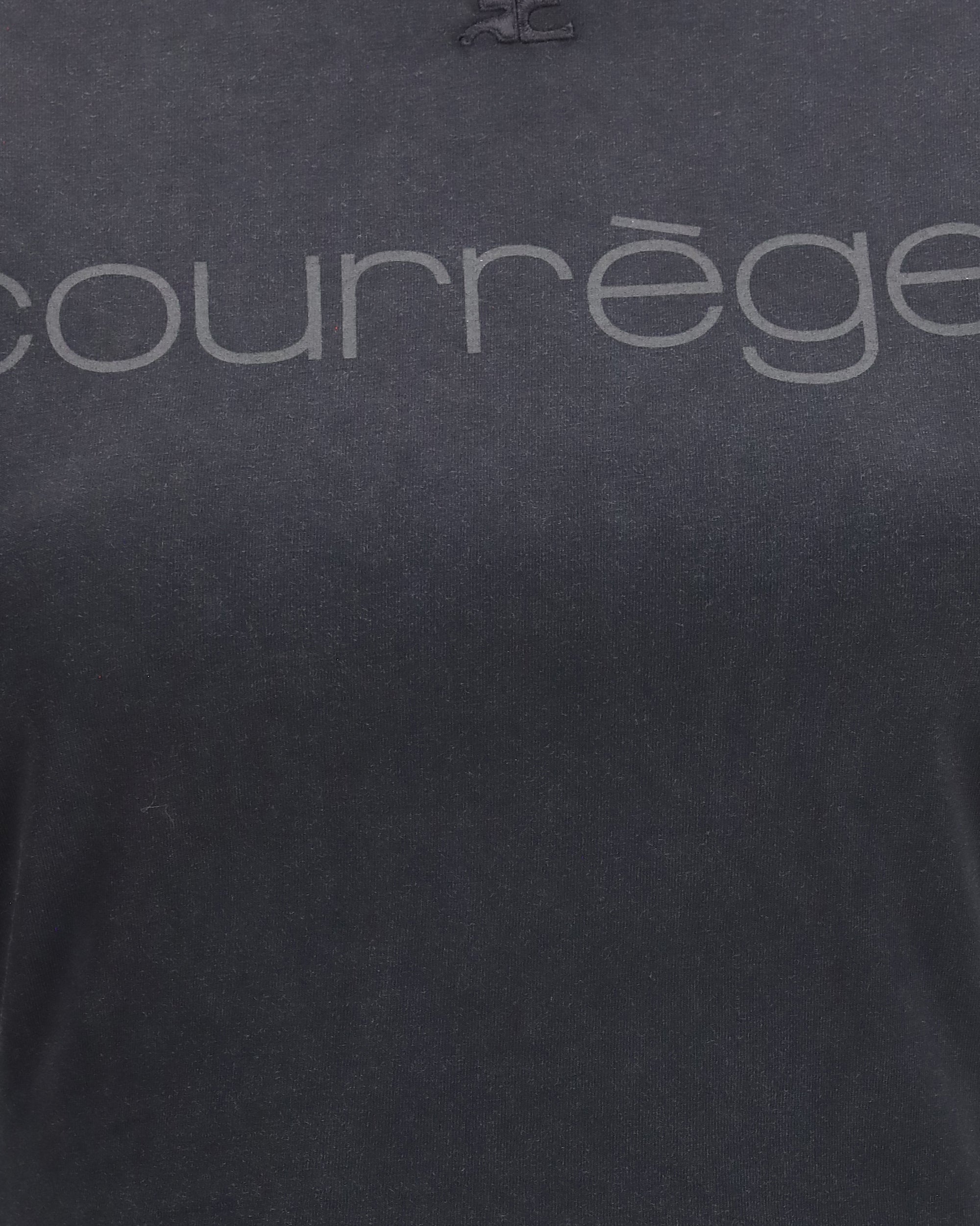 Courrèges Logo Print Double Sleeves T-Shirt