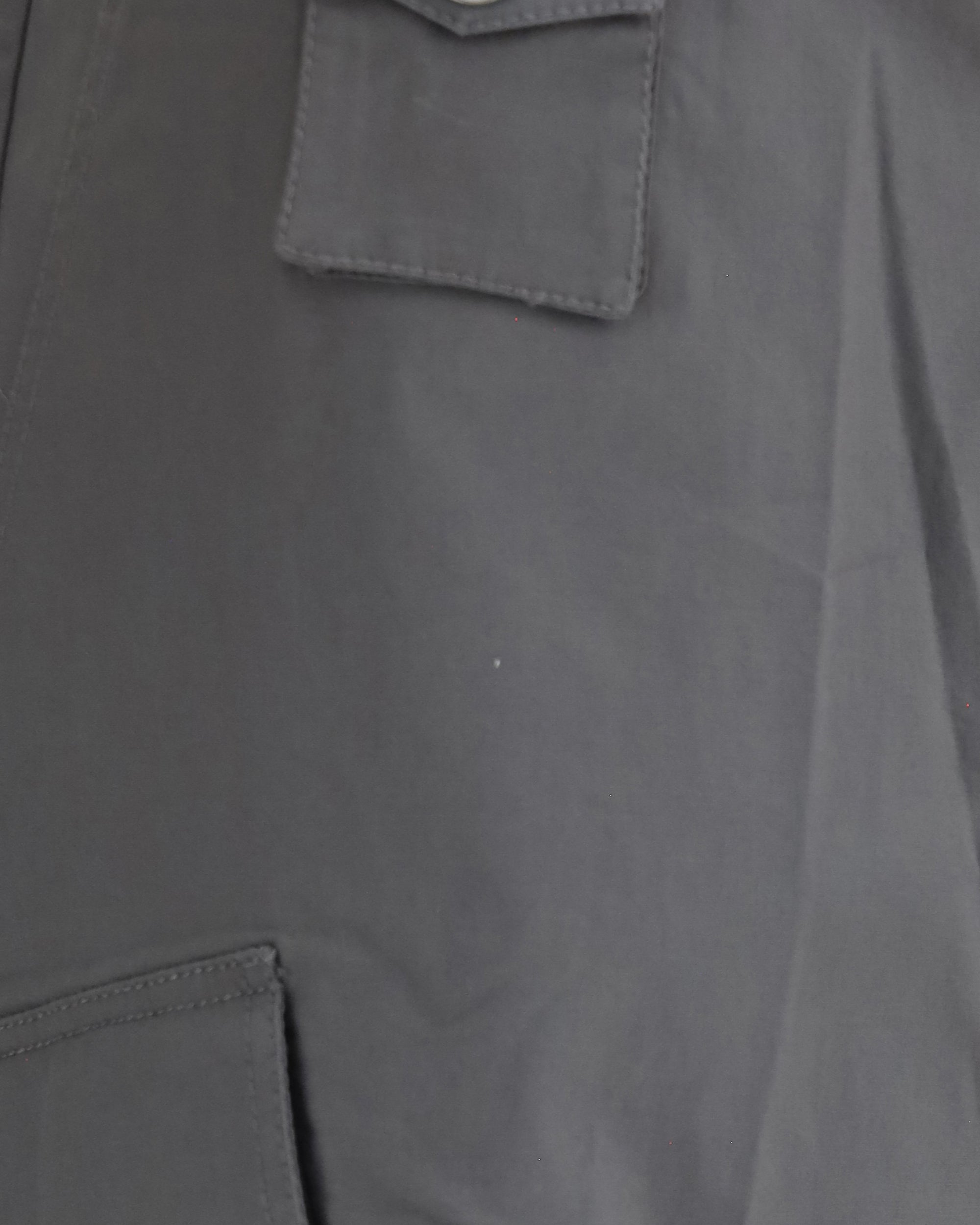 Ganni Stretch Cotton Cargo Pants