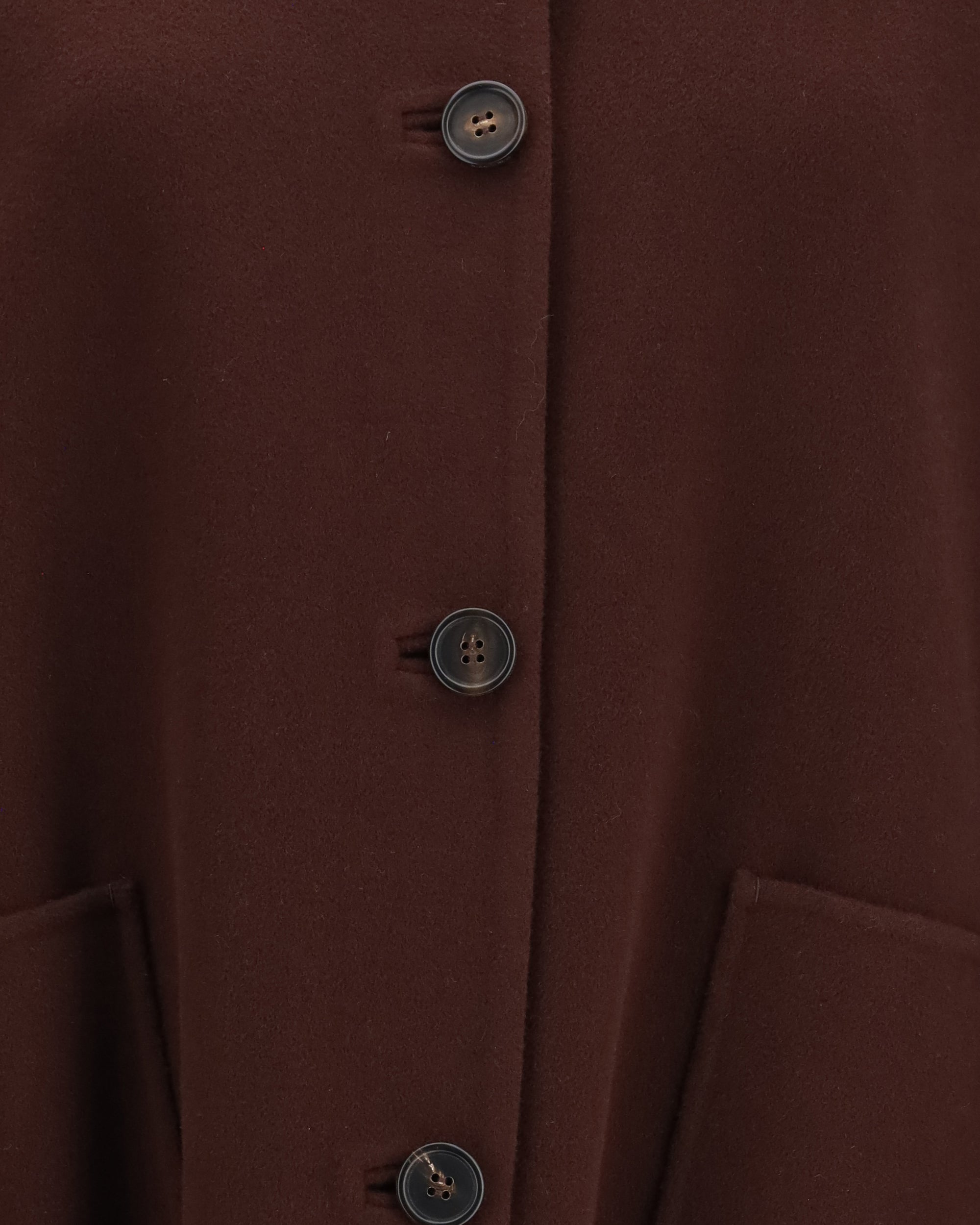 'S Max Mara Giugno Short Virgin Wool Coat