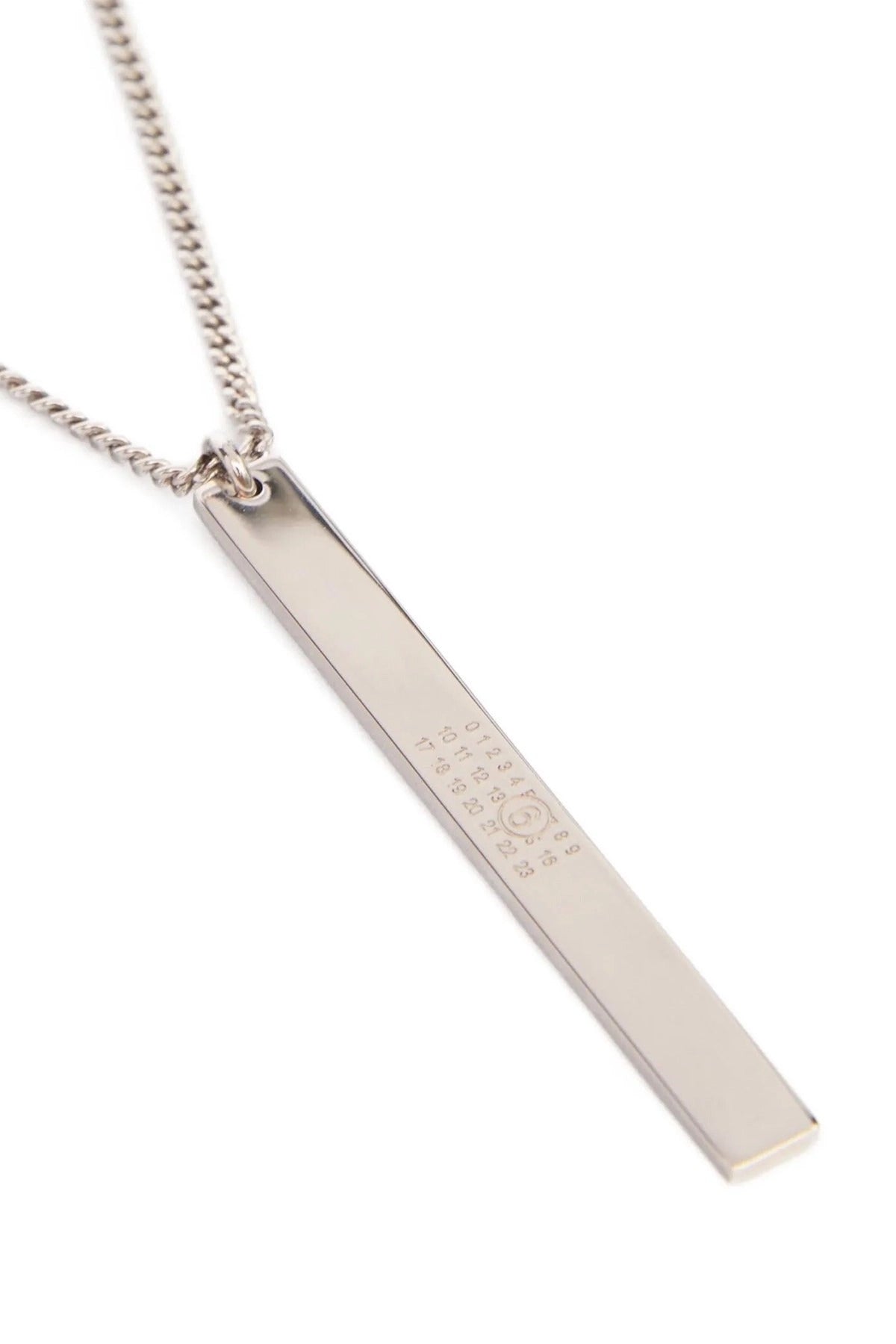 MM6 Maison Margiela Numeric Bar Necklace