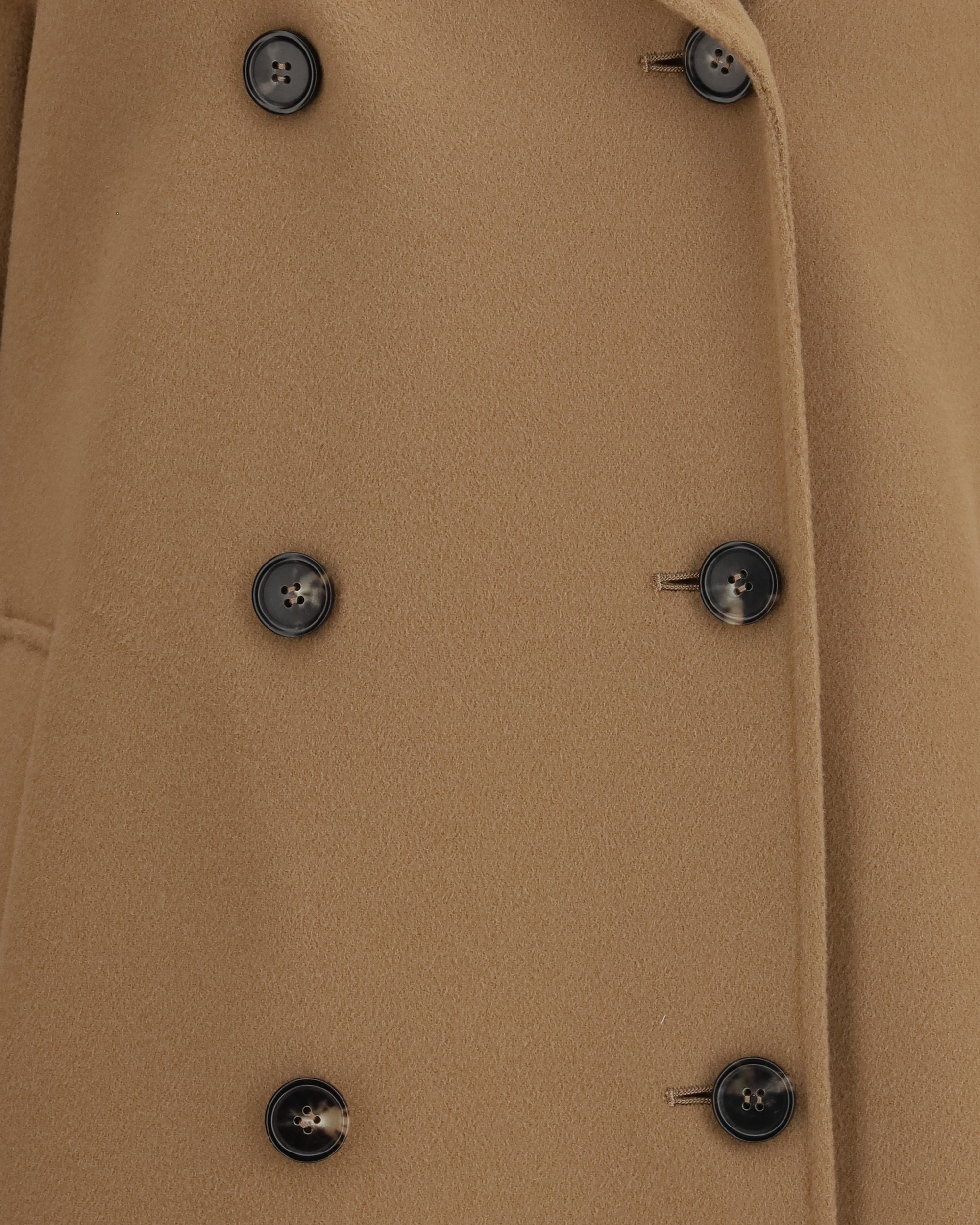 'S Max Mara Magnolia Double-Breasted Virgin Wool Coat