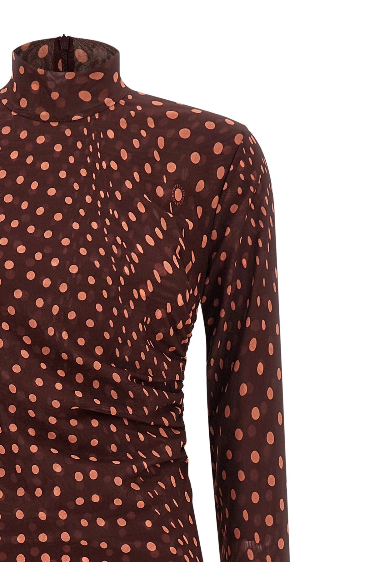 Stella McCartney Polka Dot Mesh Dress