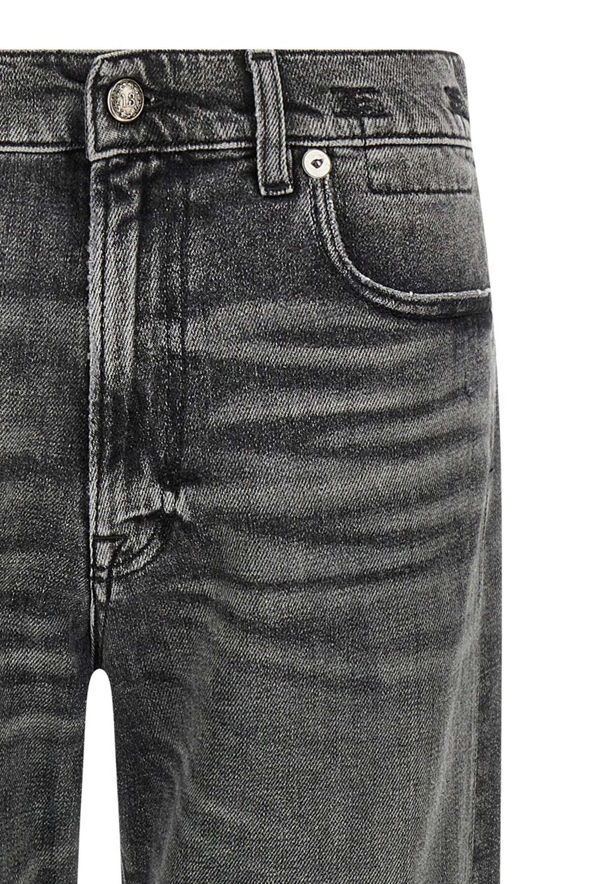 R13 Boyfriend Stonewashed Jeans