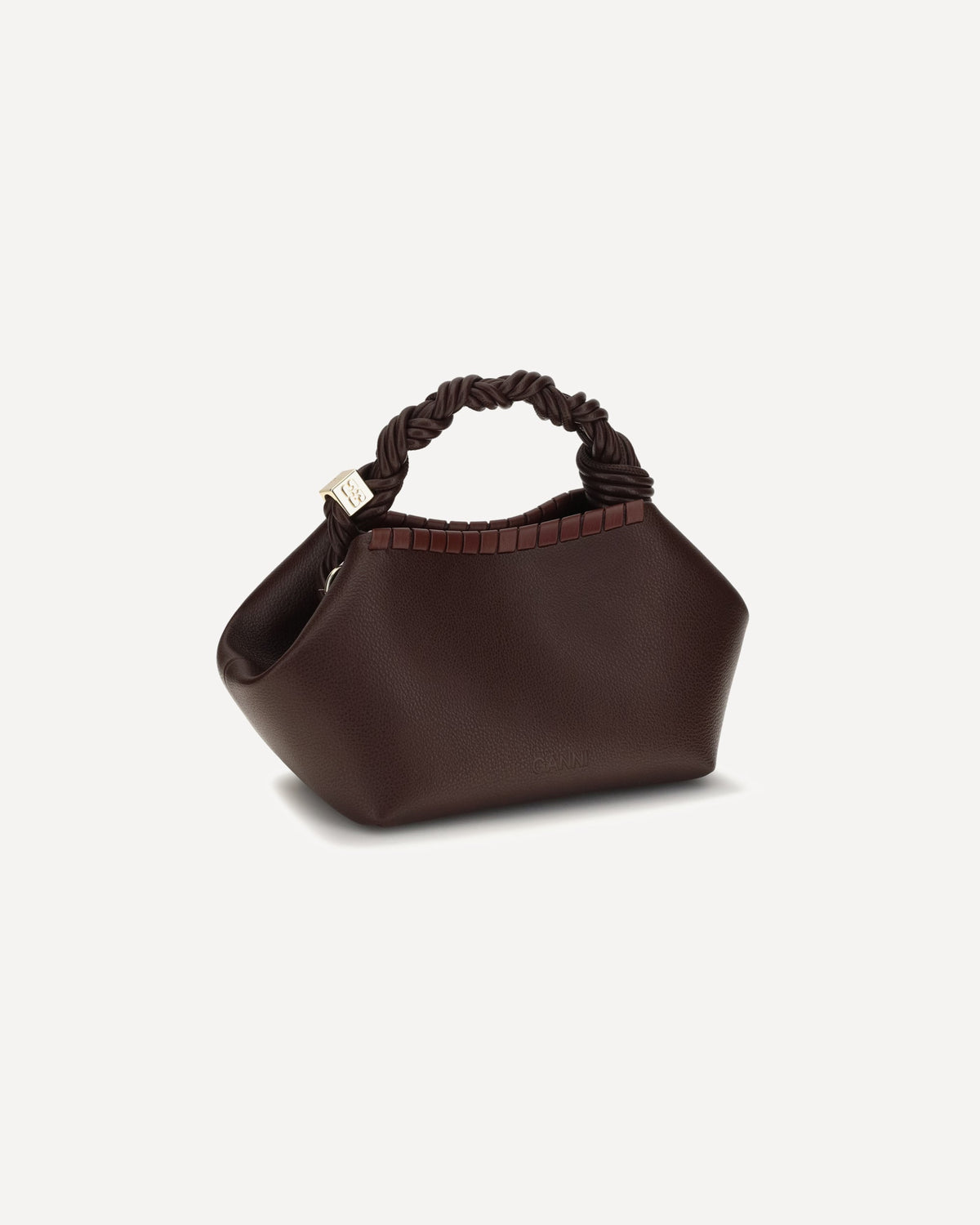Ganni Small Bou Woven Handbag