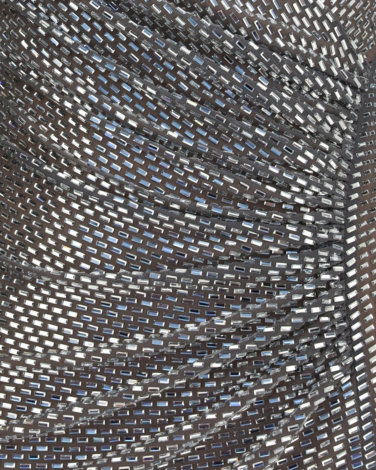 Self-Portrait Jewel-Detail Wrap Dress