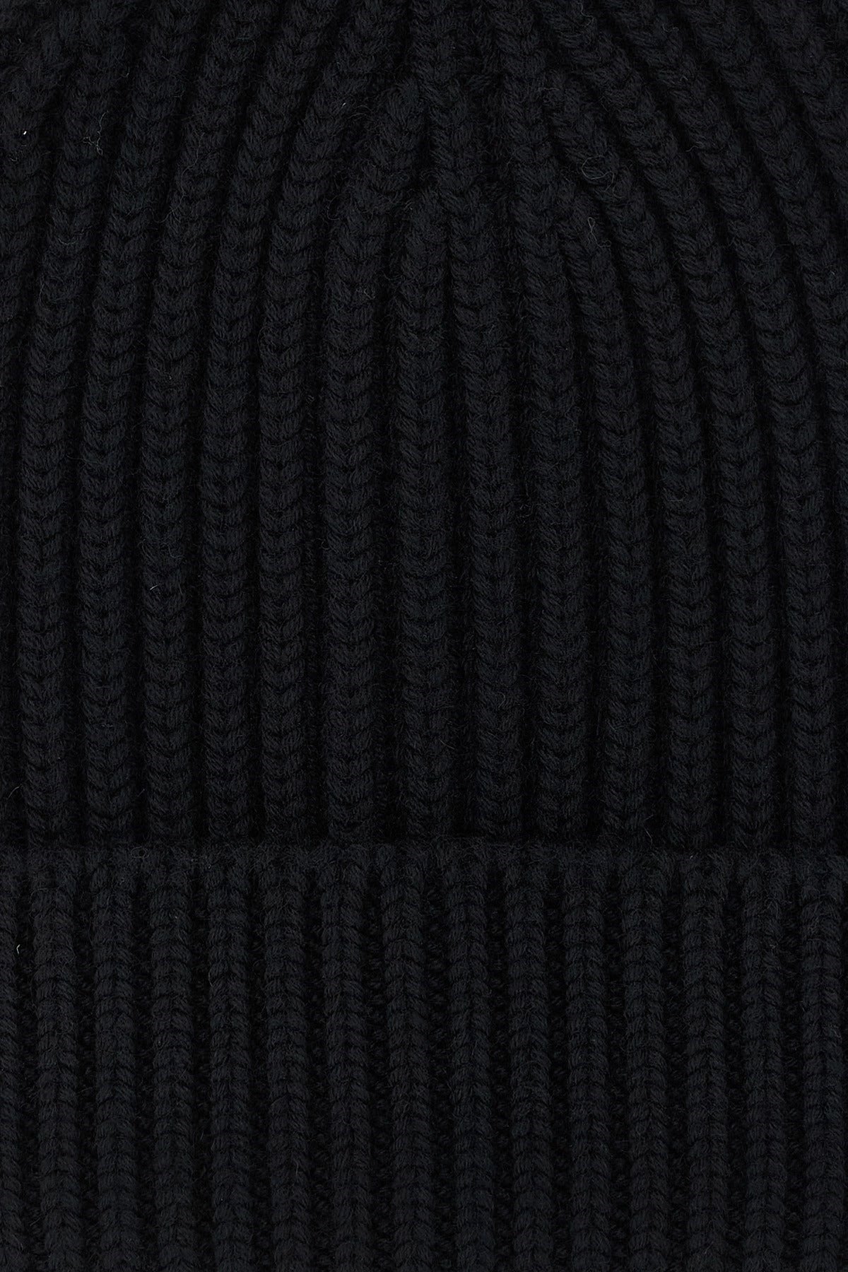 Dolce & Gabbana Black Wool Beanie